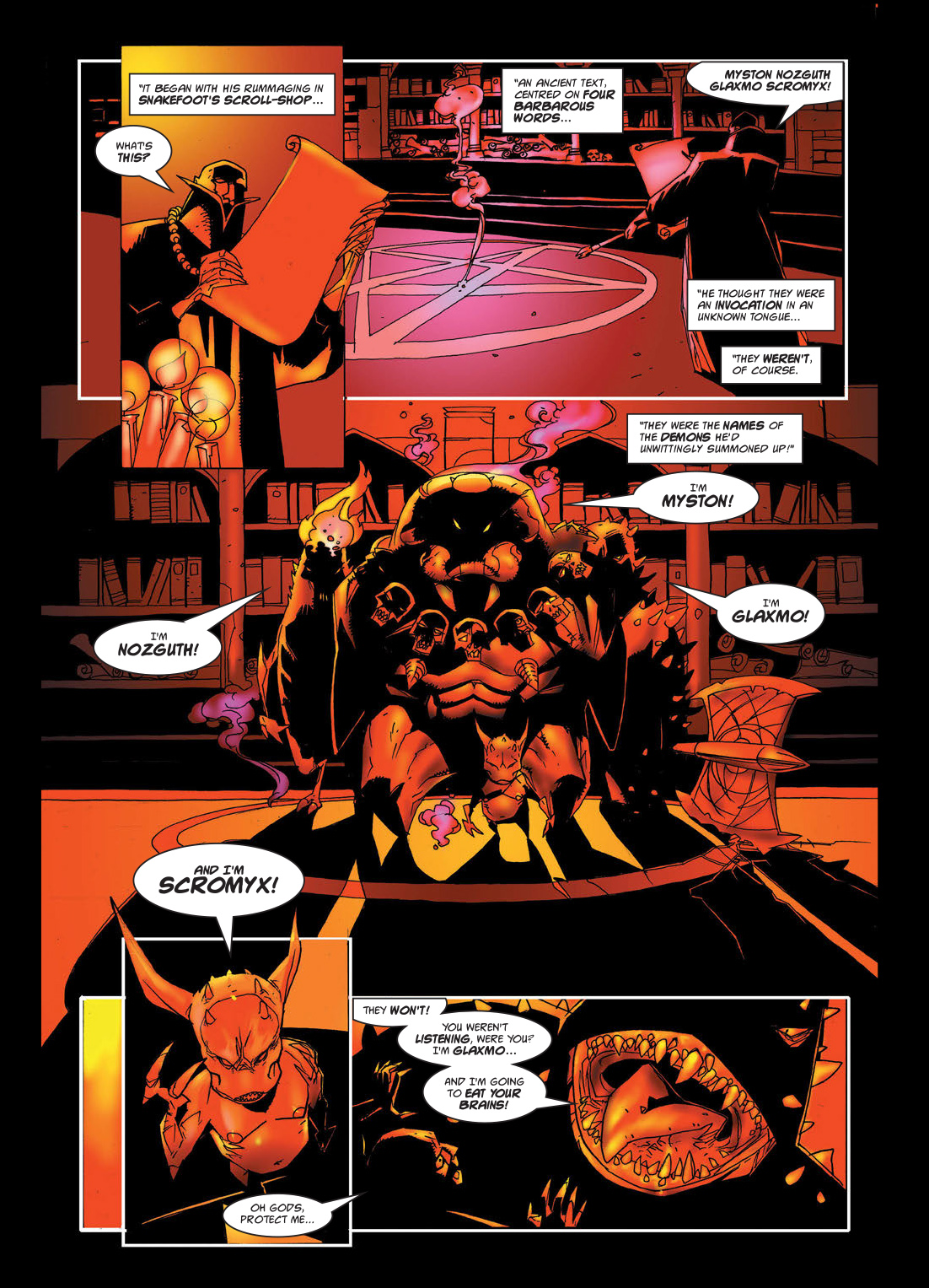 Read online Tales of Telguuth comic -  Issue # TPB - 103