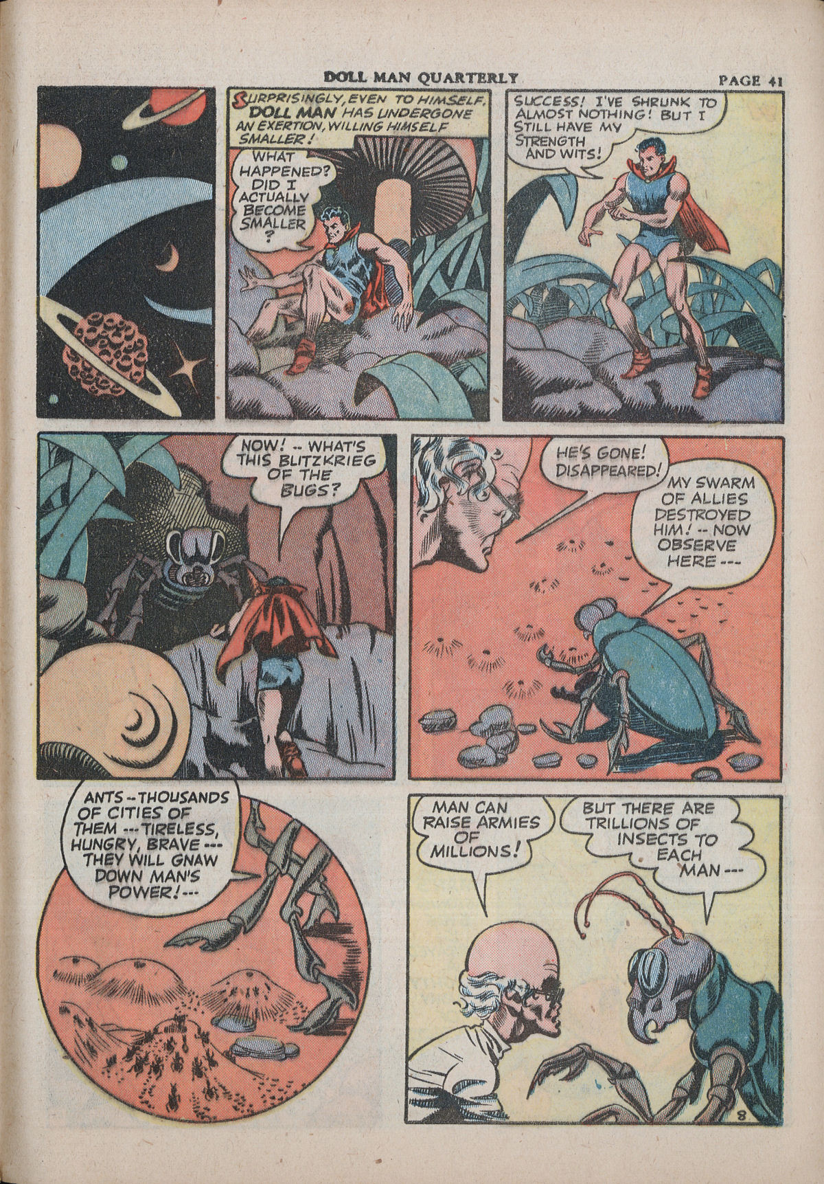 Read online Doll Man comic -  Issue #6 - 42