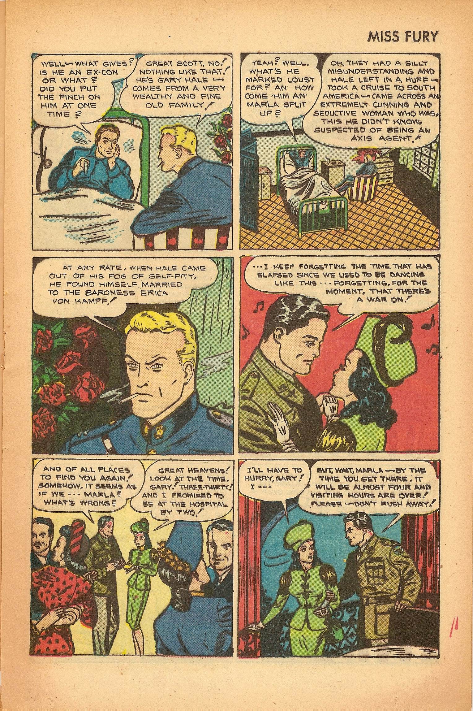 Read online Miss Fury Comics comic -  Issue #7 - 13