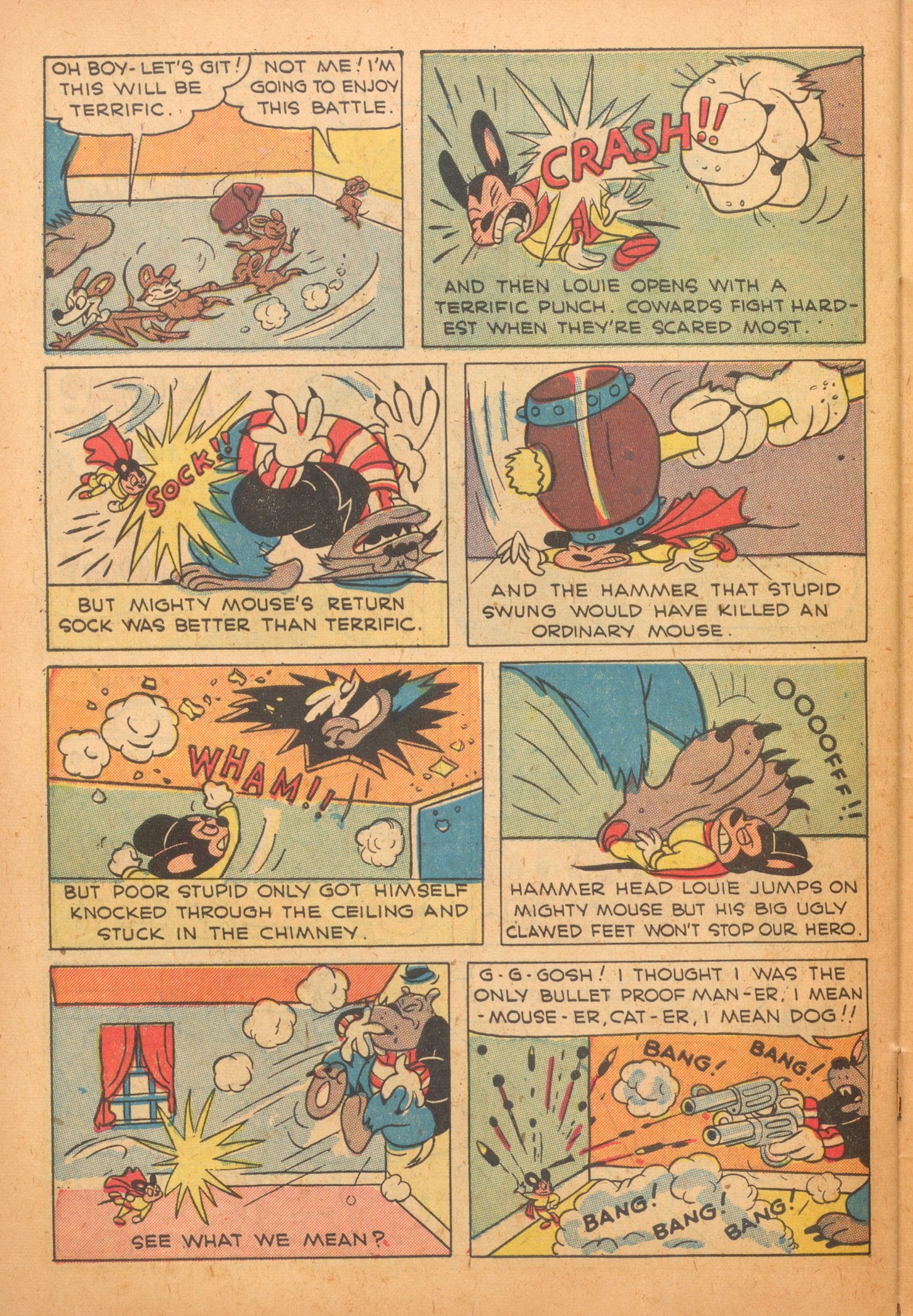 Read online Paul Terry's Mighty Mouse Comics comic -  Issue #16 - 32