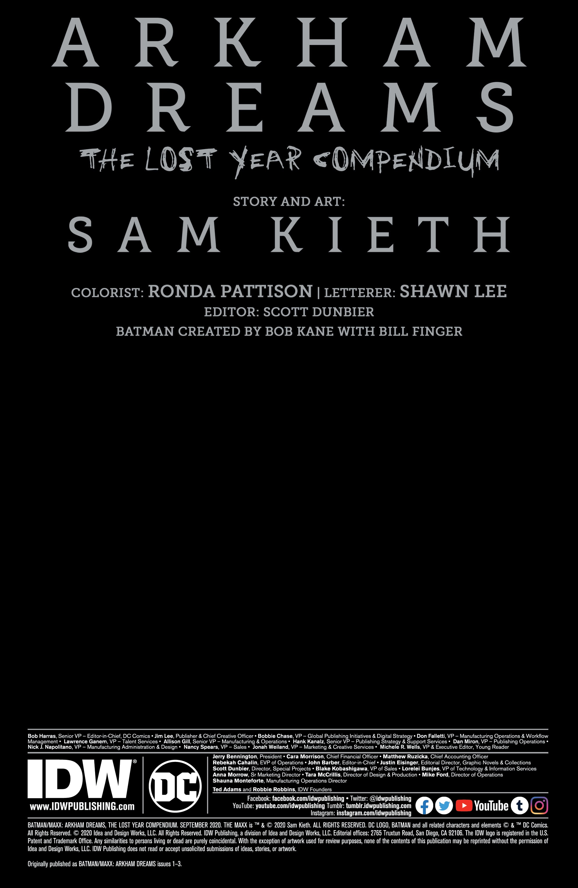 Read online Batman/The Maxx: Arkham Dreams comic -  Issue # _The Lost Year Compendium - 2