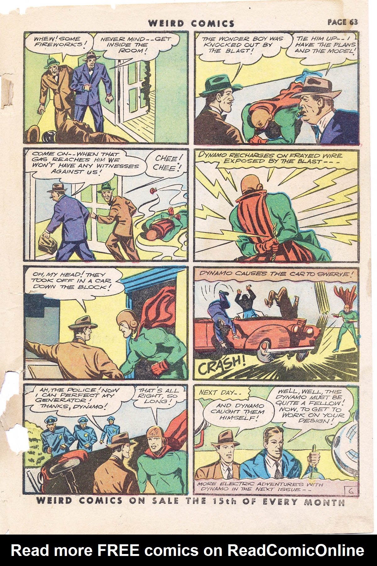 Read online Weird Comics comic -  Issue #13 - 63