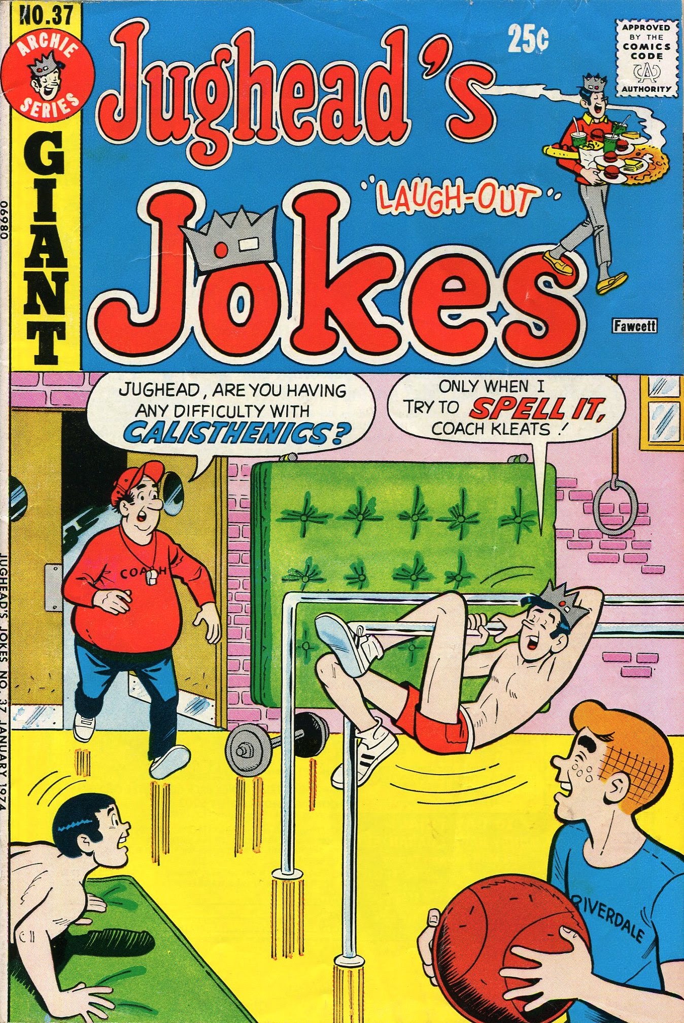 Read online Jughead's Jokes comic -  Issue #37 - 1