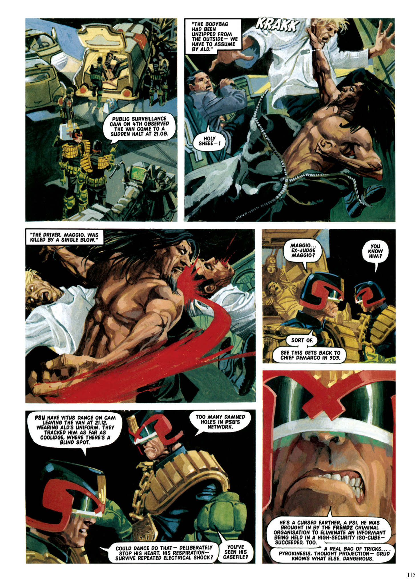 Read online Judge Dredd: The Complete Case Files comic -  Issue # TPB 29 - 115