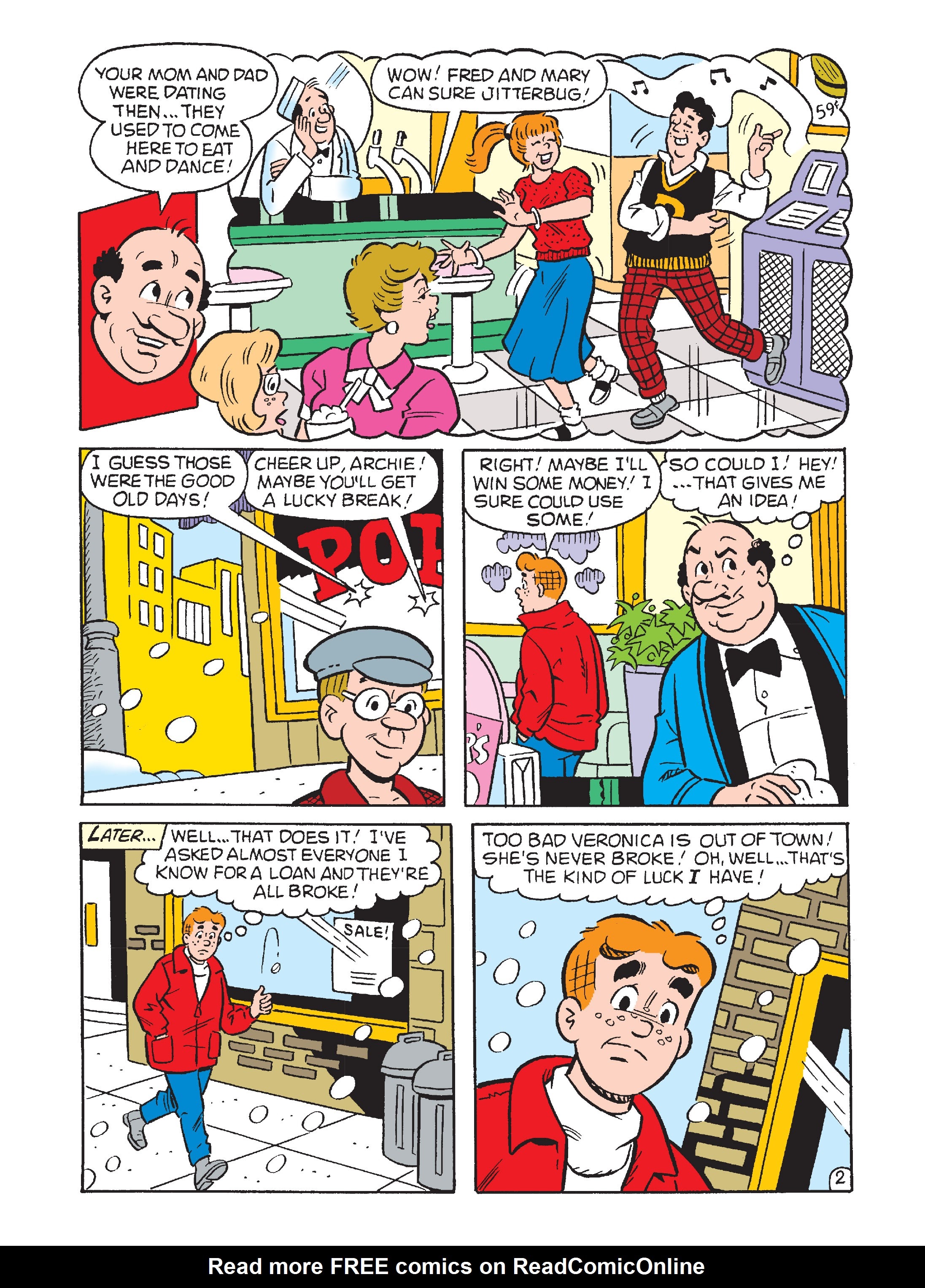 Read online Archie's Double Digest Magazine comic -  Issue #258 - 122