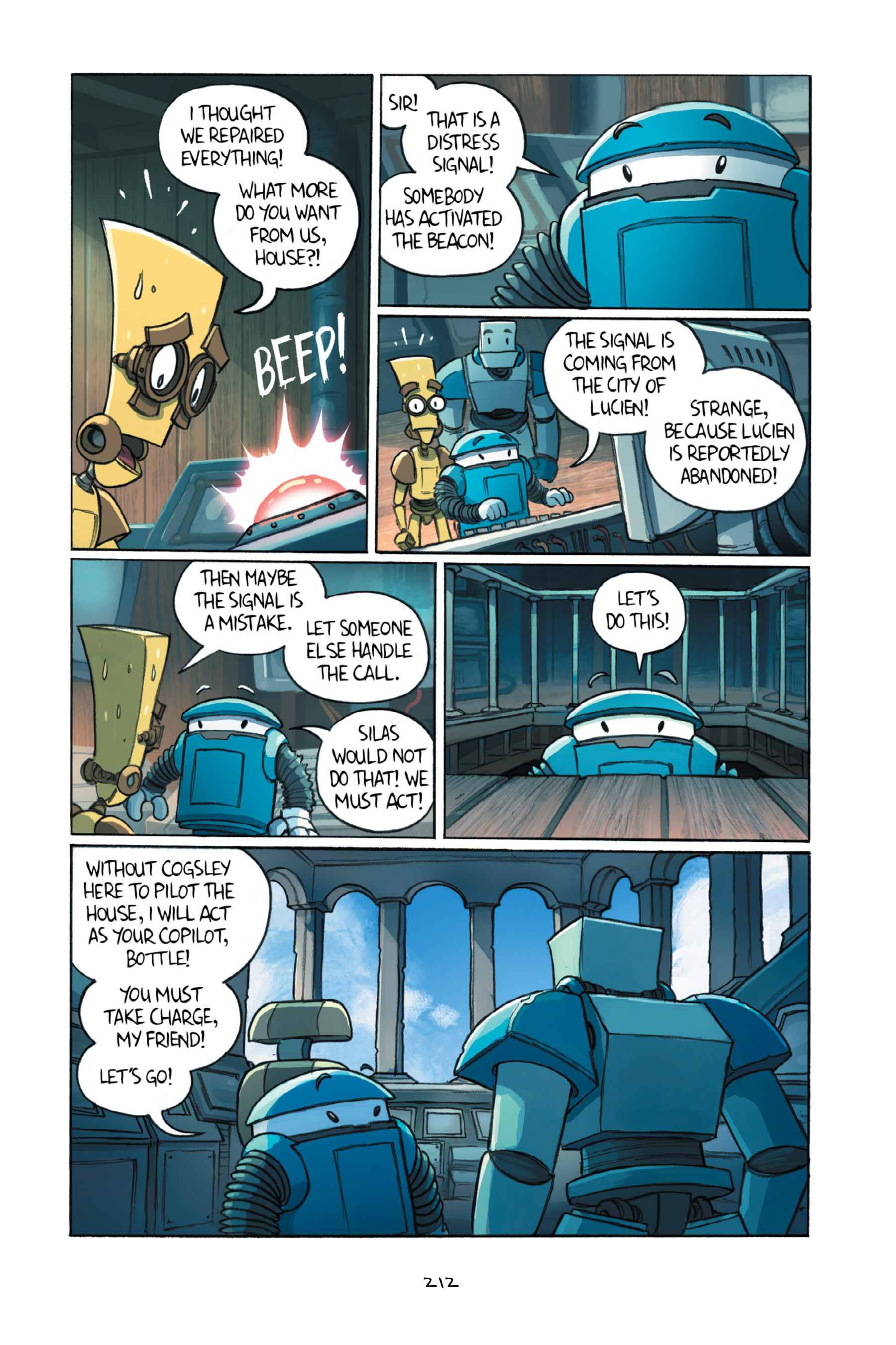 Read online Amulet comic -  Issue #6 - 212