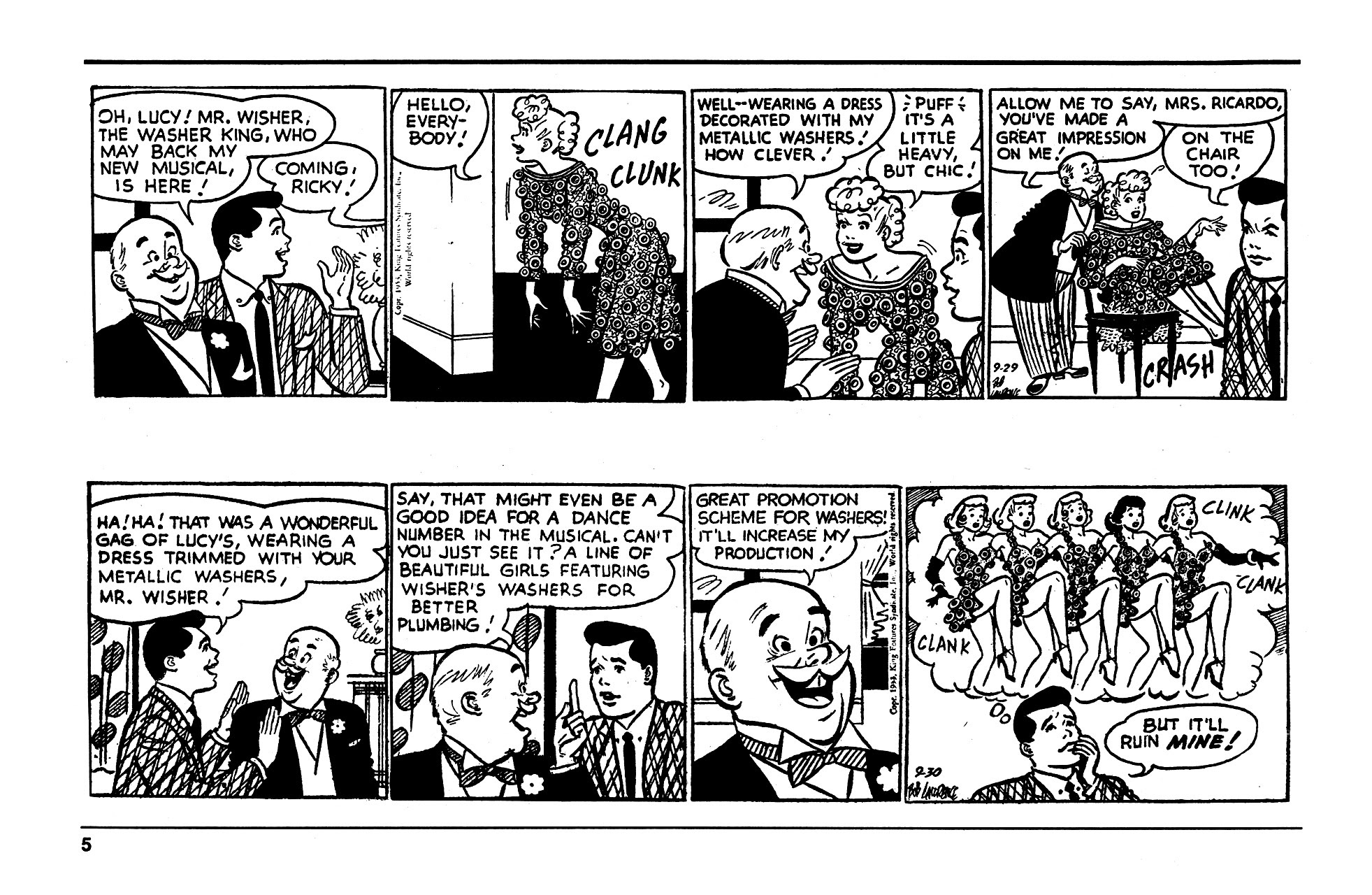 Read online I Love Lucy comic -  Issue #5 - 7