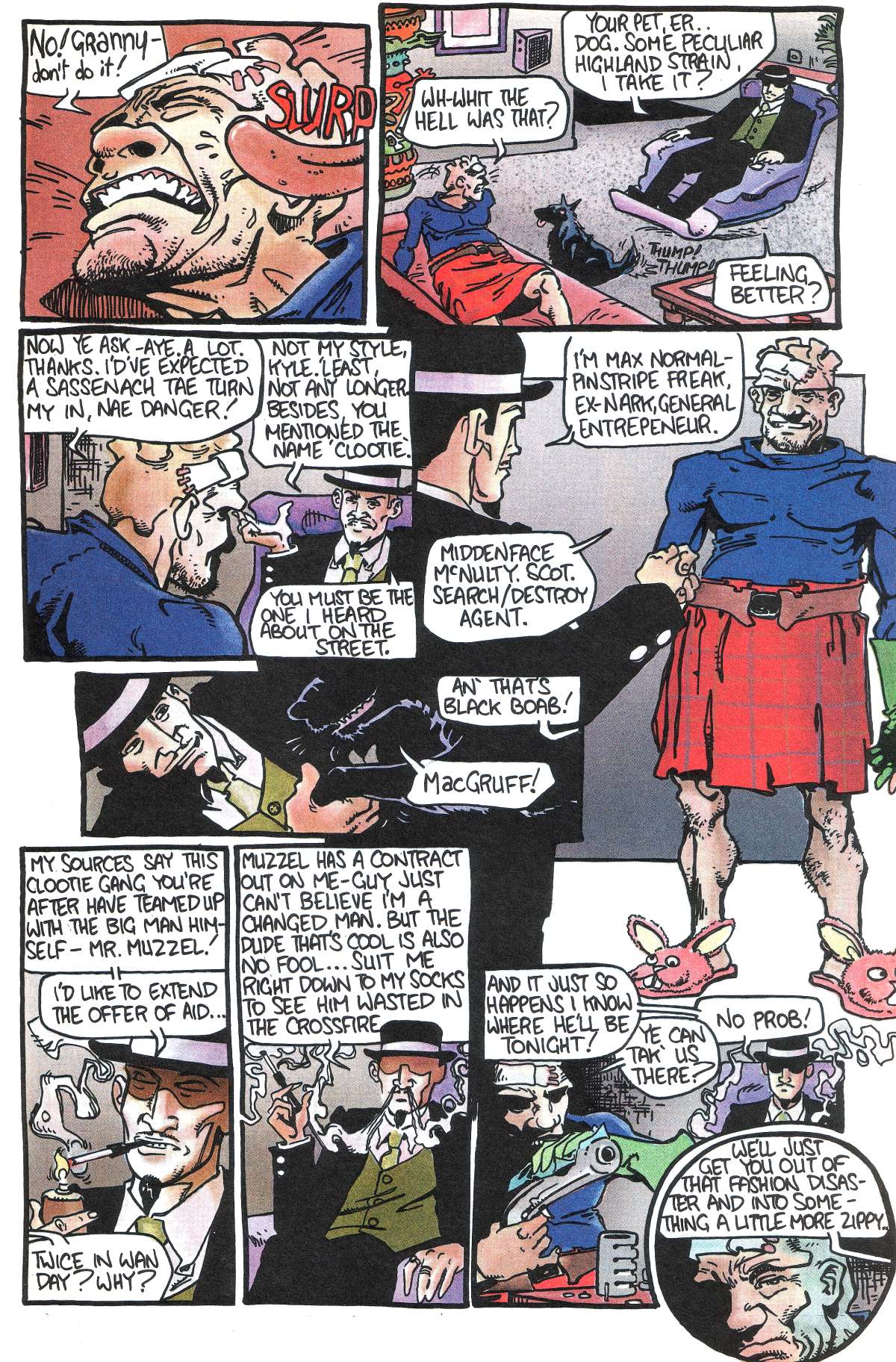 Read online Judge Dredd: The Megazine comic -  Issue #19 - 35