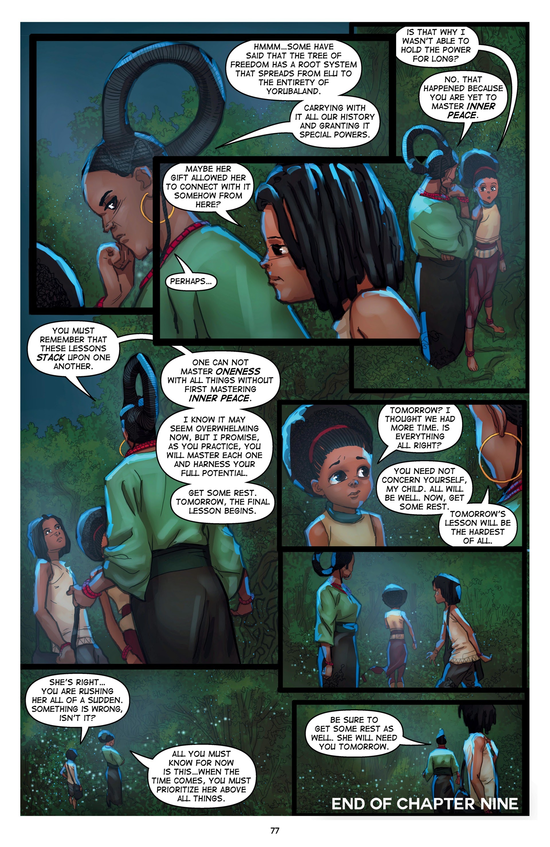 Read online Iyanu: Child of Wonder comic -  Issue # TPB 2 - 78