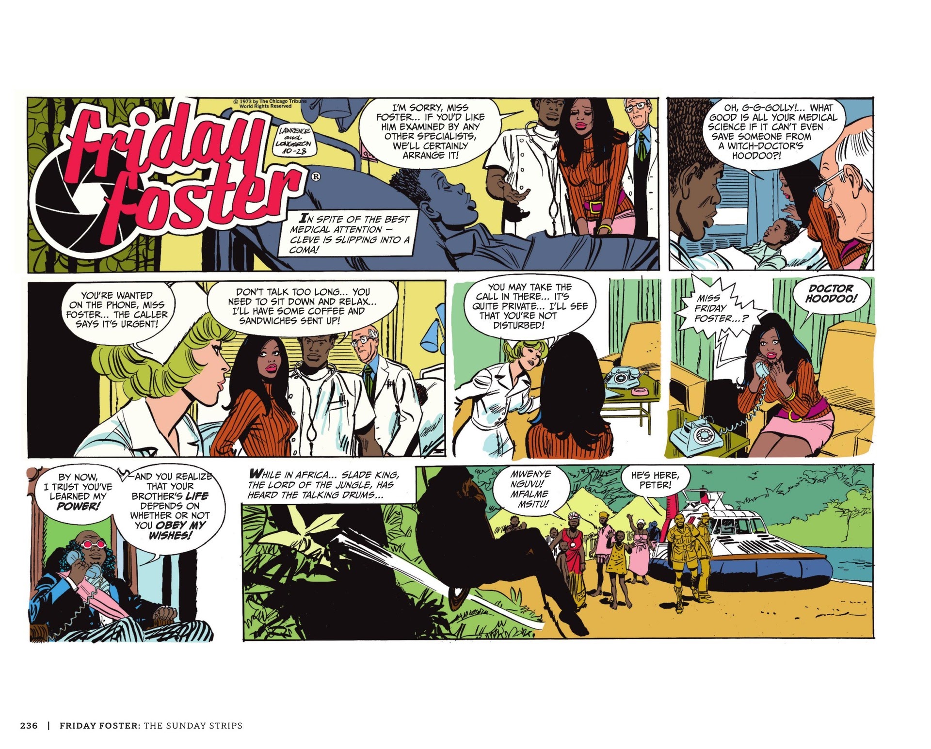 Read online Friday Foster: The Sunday Strips comic -  Issue # TPB (Part 3) - 37
