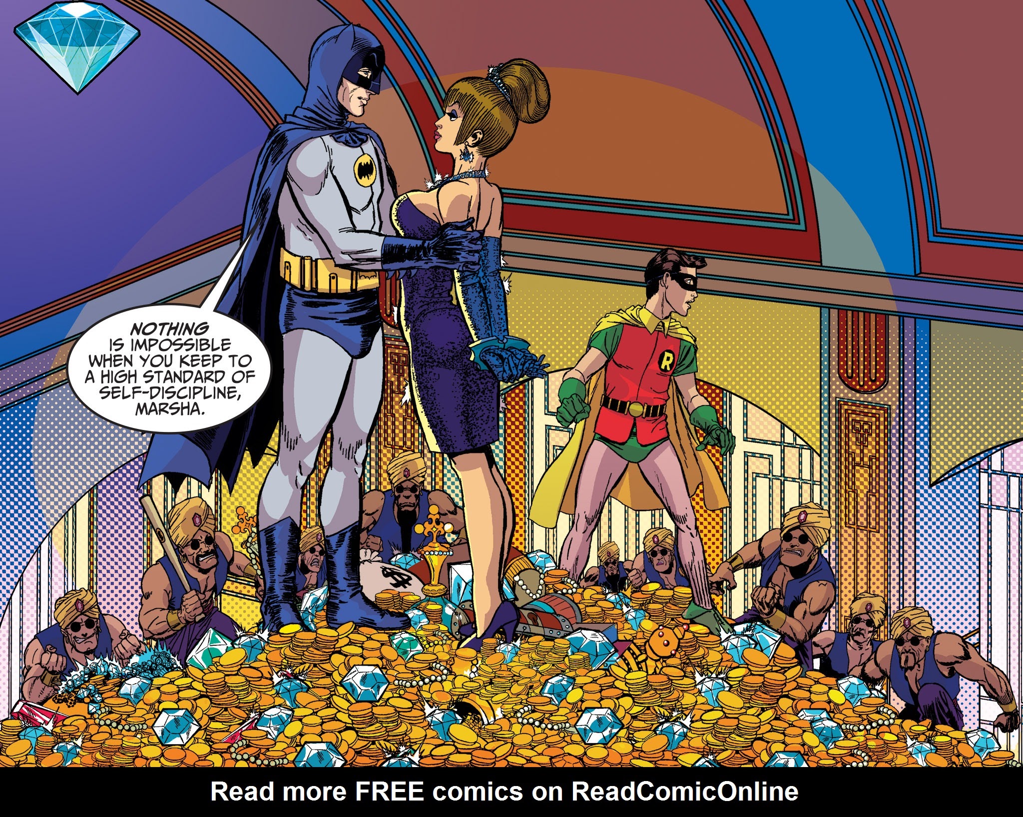 Read online Batman '66 [I] comic -  Issue #61 - 74