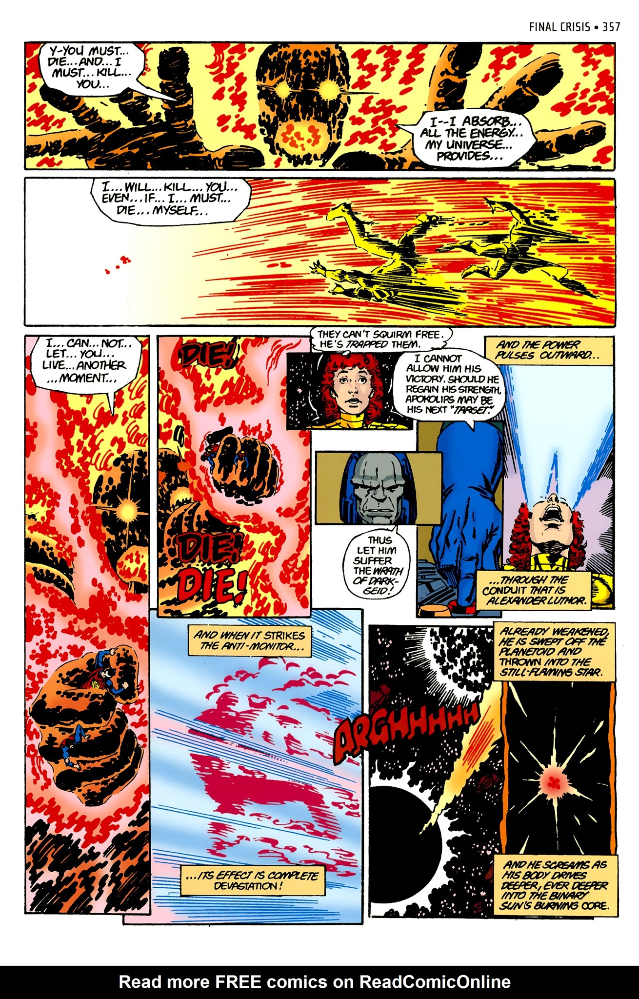 Read online Crisis on Infinite Earths (1985) comic -  Issue # _Absolute Edition 2 - 157