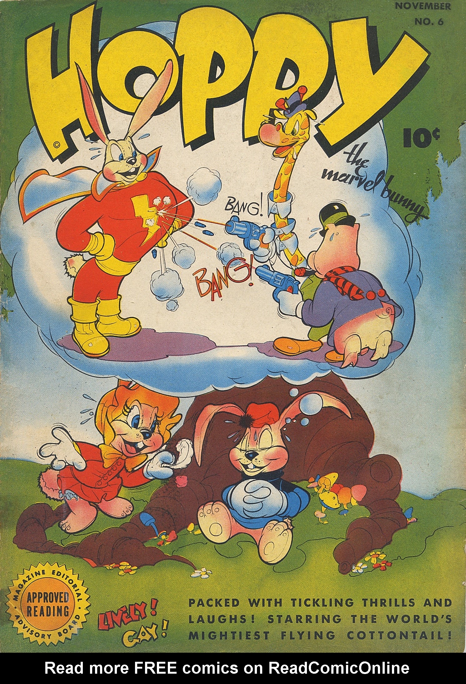 Read online Hoppy The Marvel Bunny comic -  Issue #6 - 1