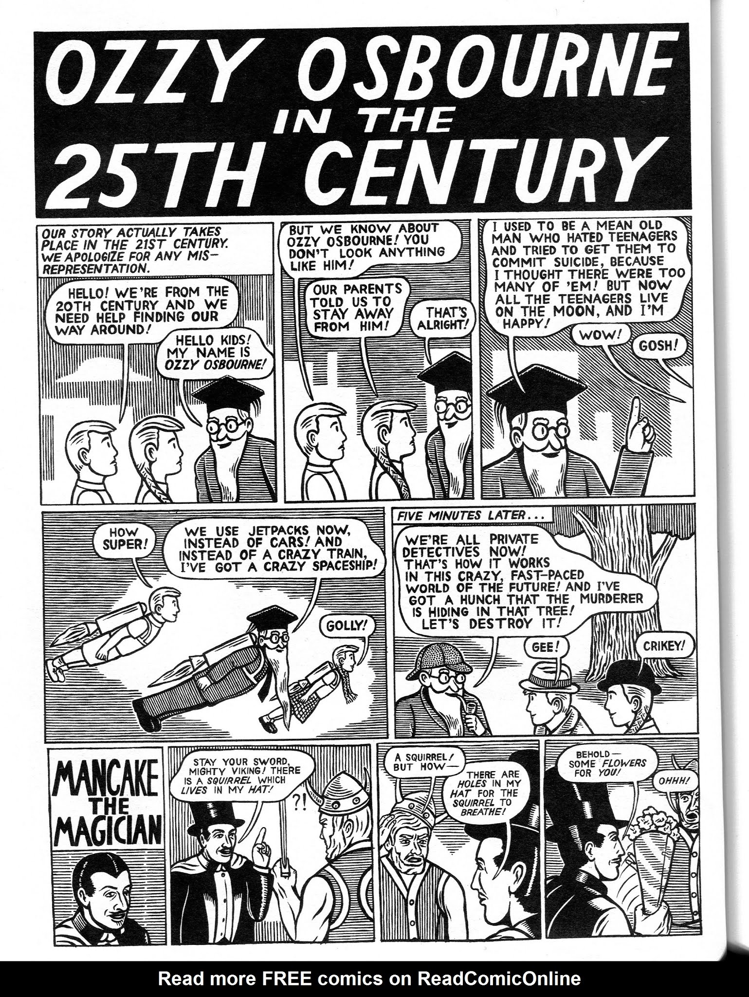 Read online Snake 'N' Bacon's Cartoon Cabaret comic -  Issue # TPB - 73