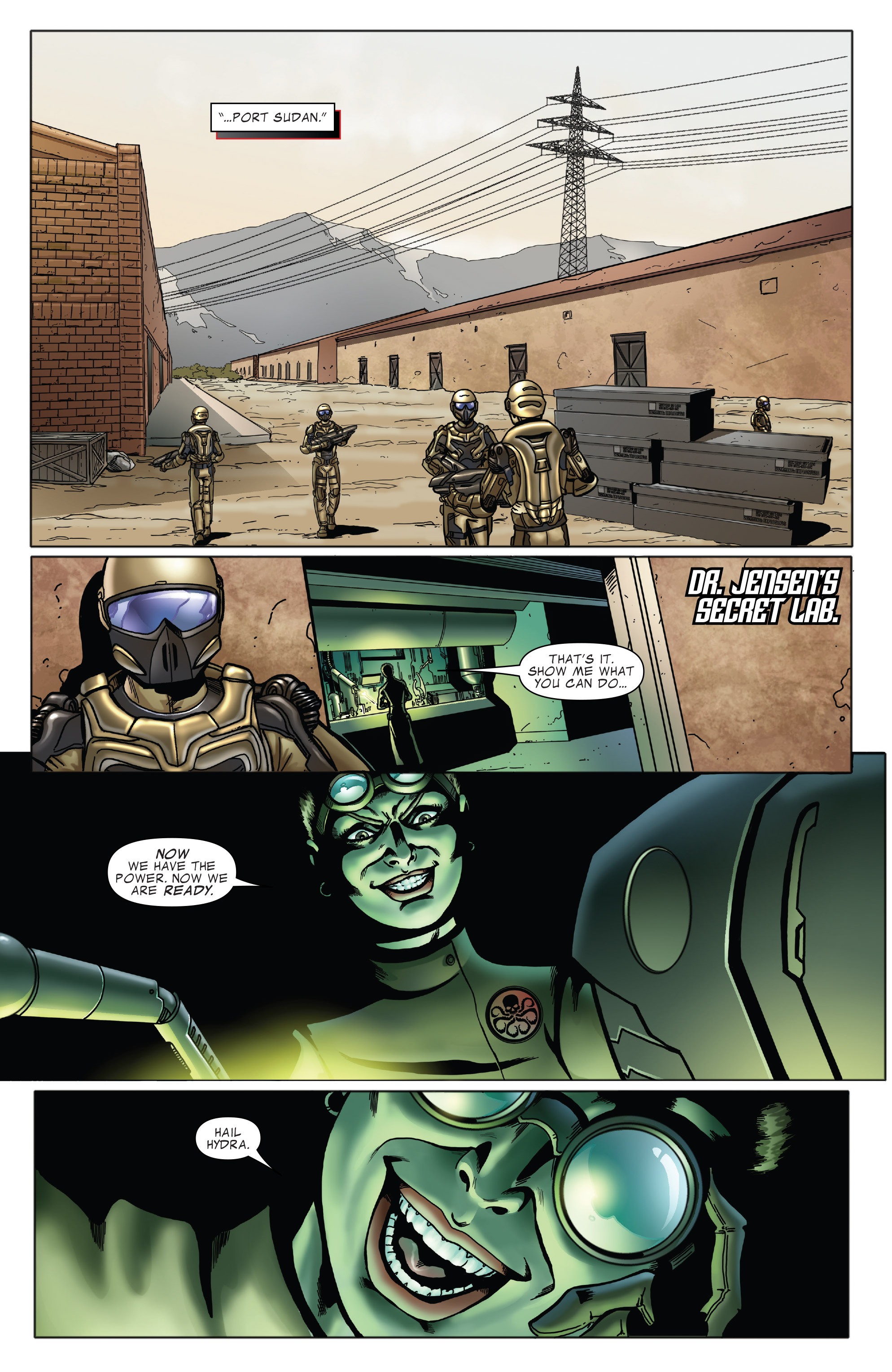 Read online Avengers: Operation Hydra comic -  Issue # Full - 5