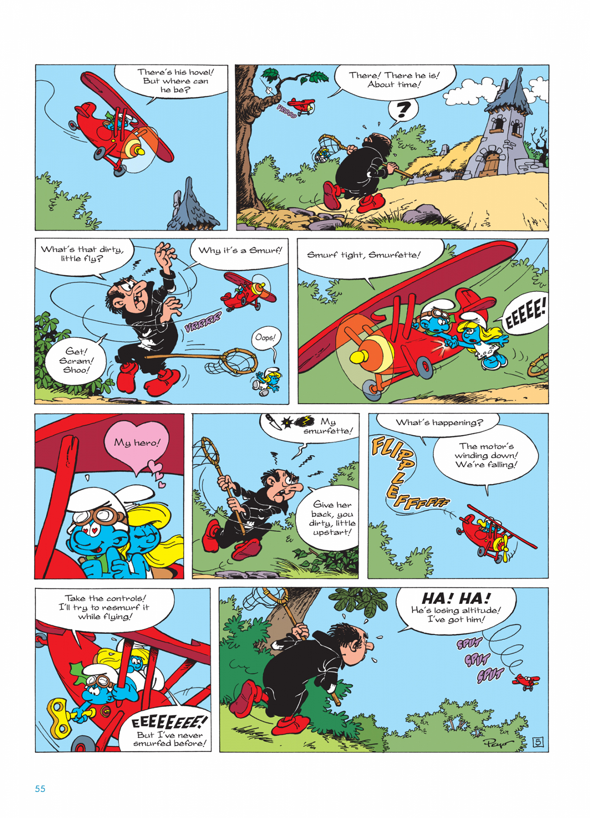 Read online The Smurfs comic -  Issue #26 - 55
