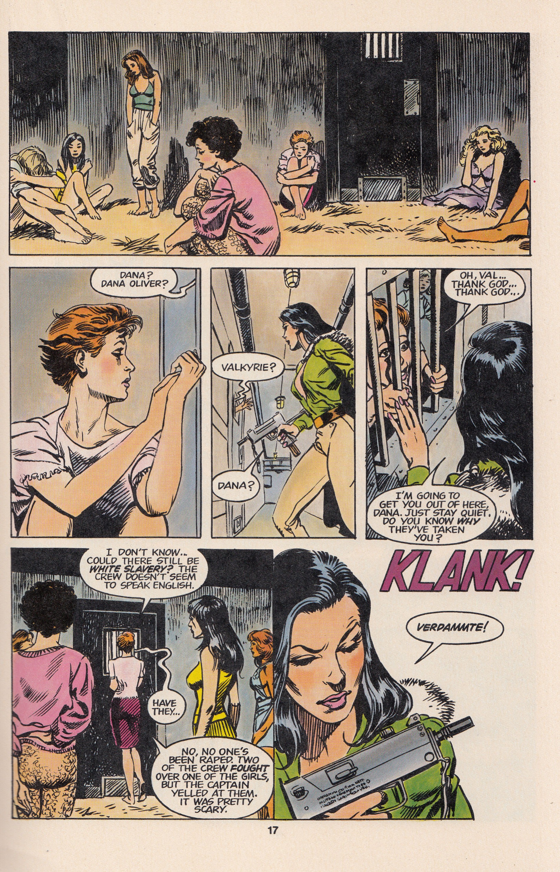 Read online Valkyrie! (1988) comic -  Issue #1 - 19