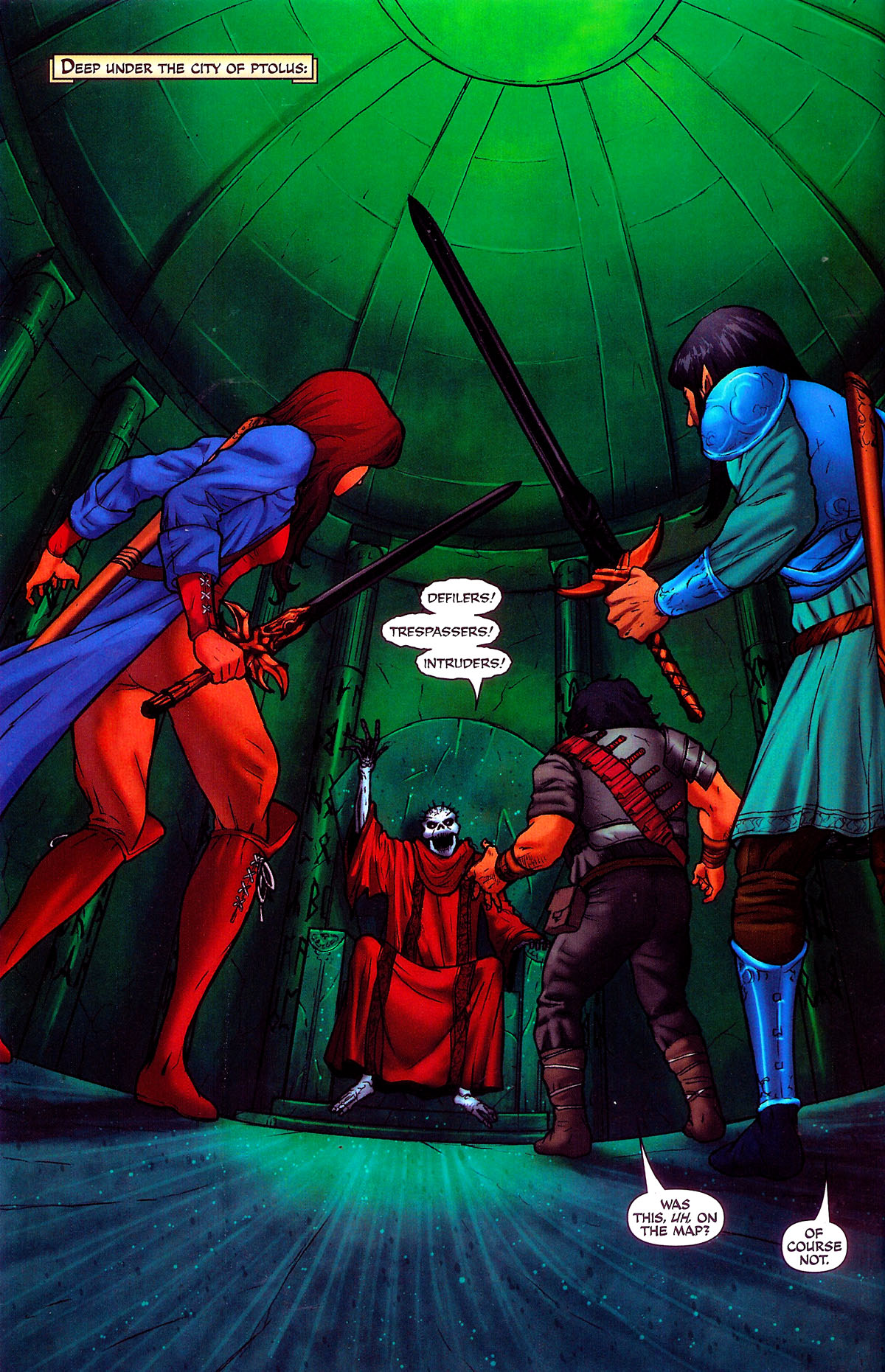 Read online Ptolus: City by the Spire comic -  Issue #4 - 6