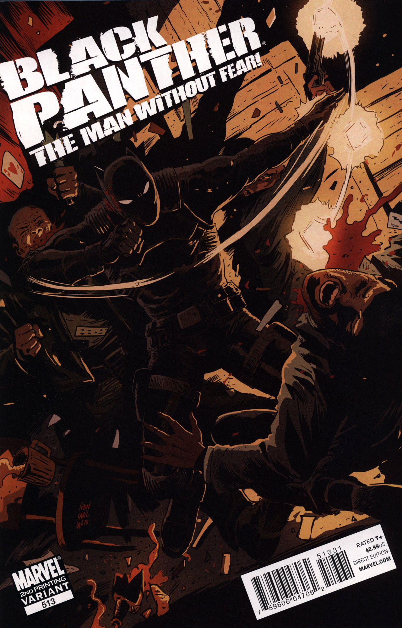 Read online Black Panther: The Man Without Fear comic -  Issue #513 - 3