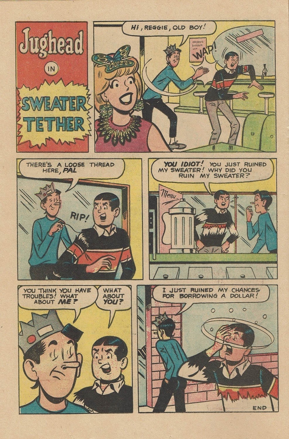 Read online Jughead's Jokes comic -  Issue #6 - 20