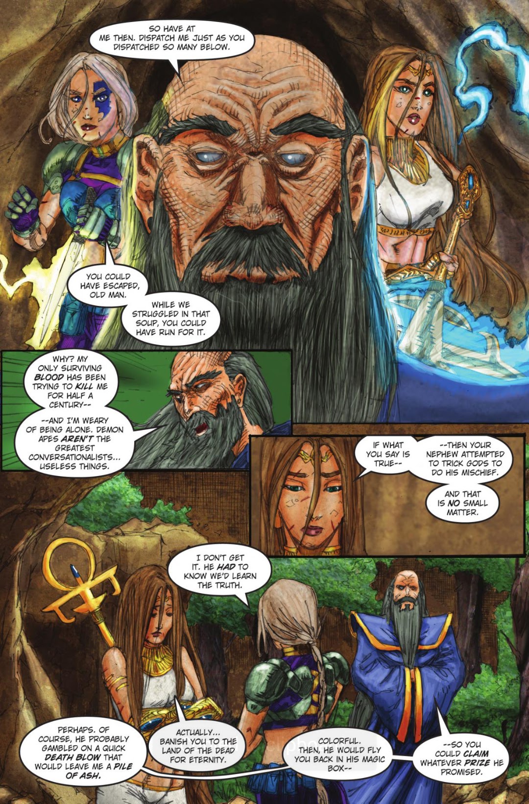 Read online 10th Muse vs. Legend of Isis comic -  Issue #2 - 20