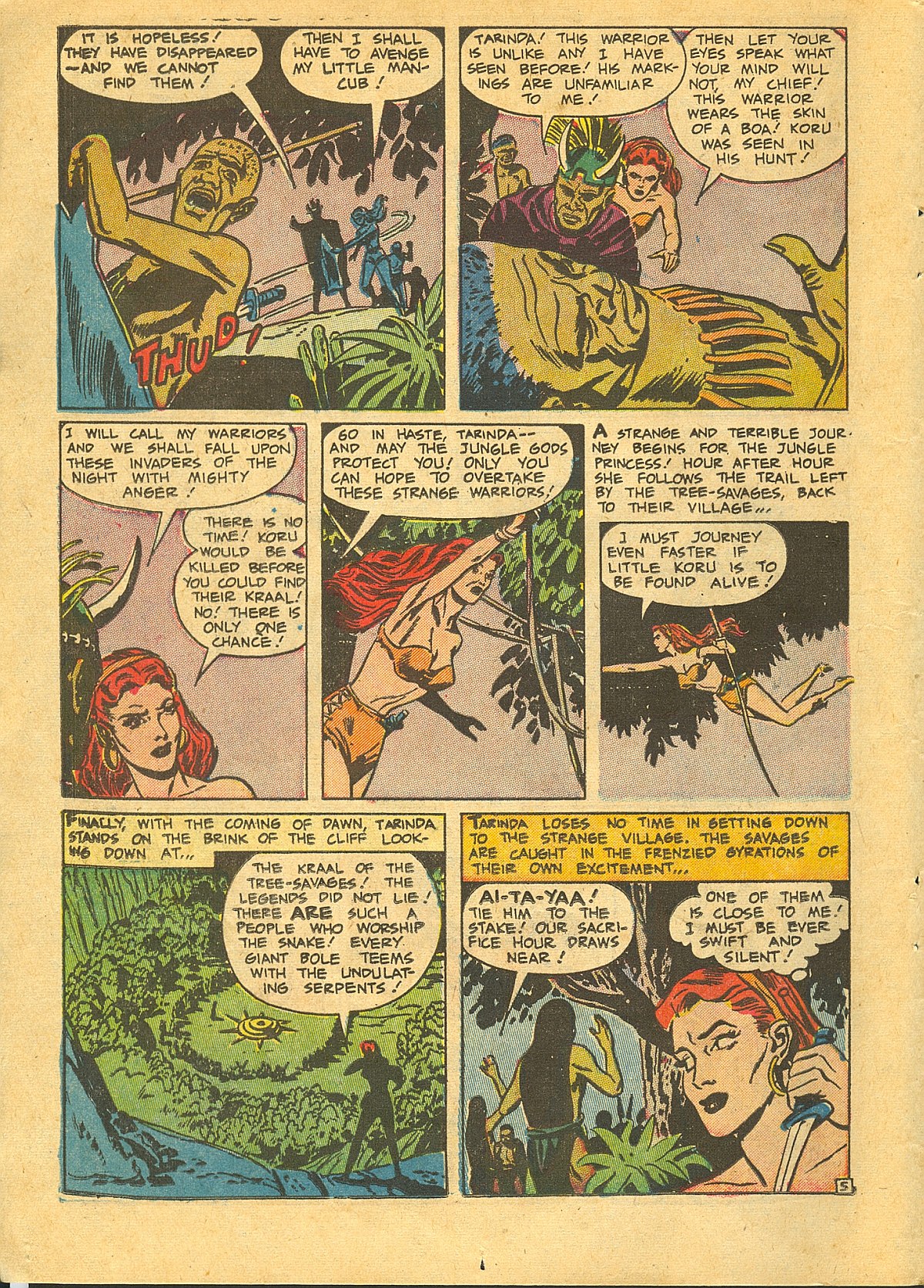 Read online Taanda White Princess of the Jungle comic -  Issue #5 - 15