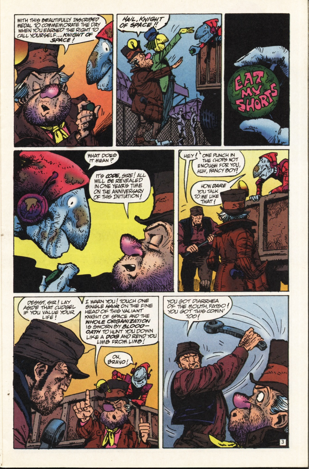Read online Bob, the Galactic Bum comic -  Issue #3 - 4