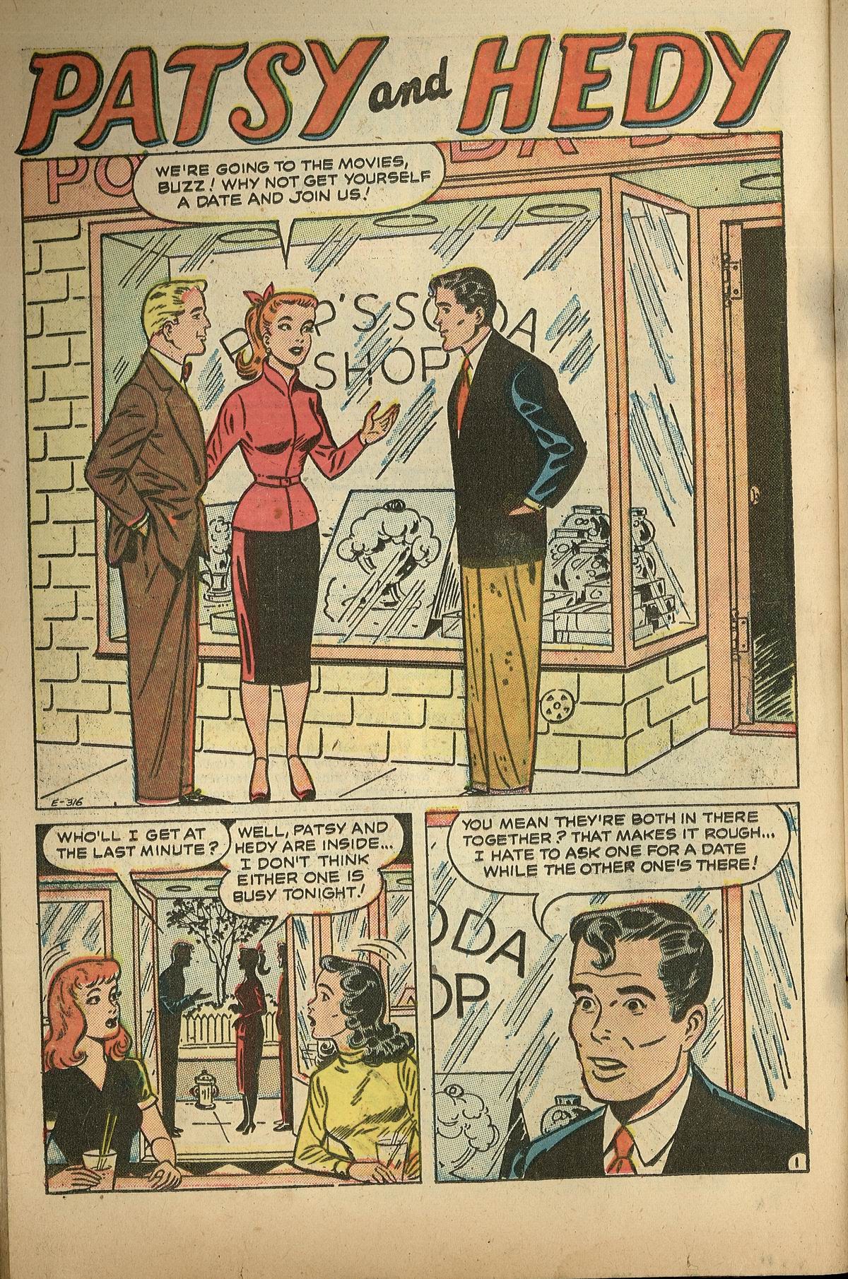 Read online Patsy and Hedy comic -  Issue #27 - 26