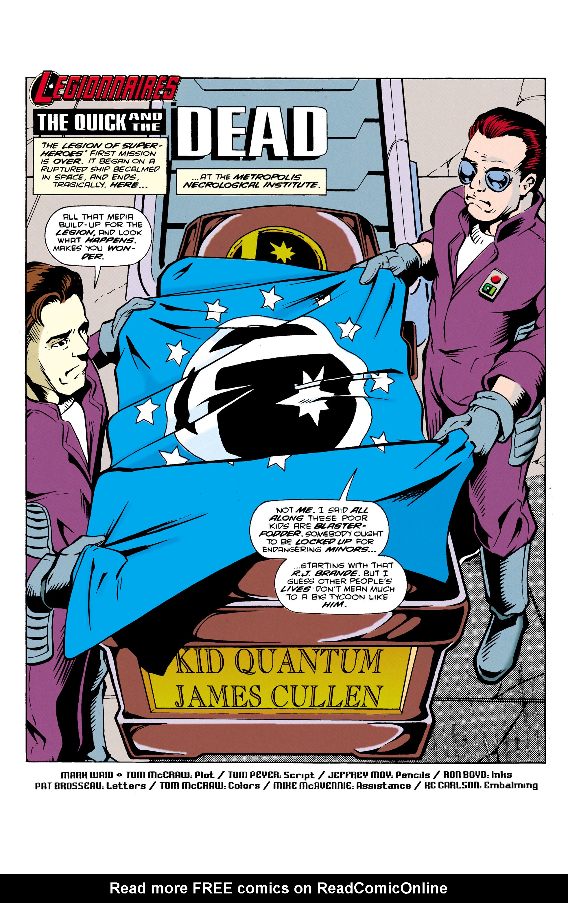 Read online Legionnaires comic -  Issue #19 - 2