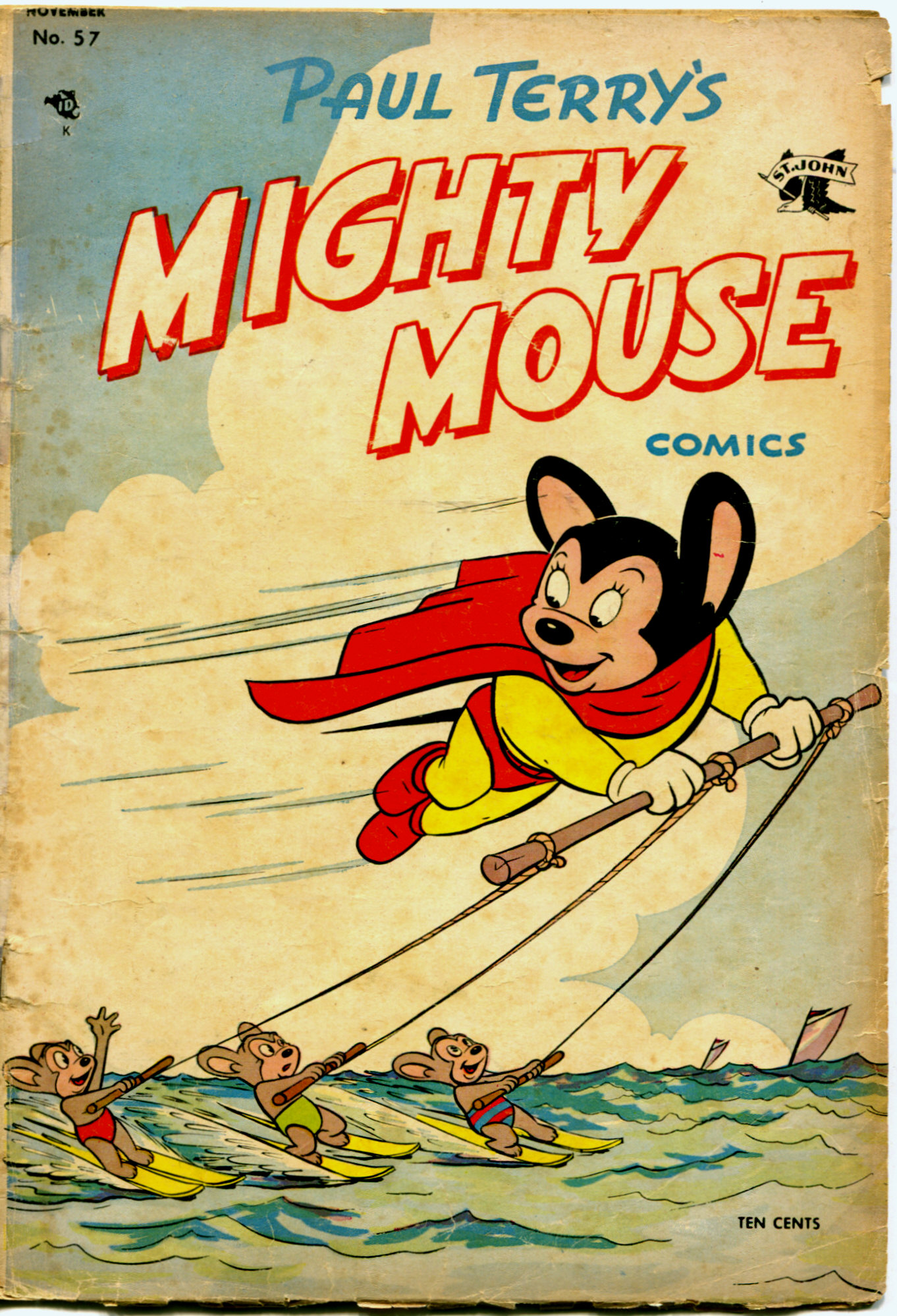 Read online Paul Terry's Mighty Mouse Comics comic -  Issue #57 - 1