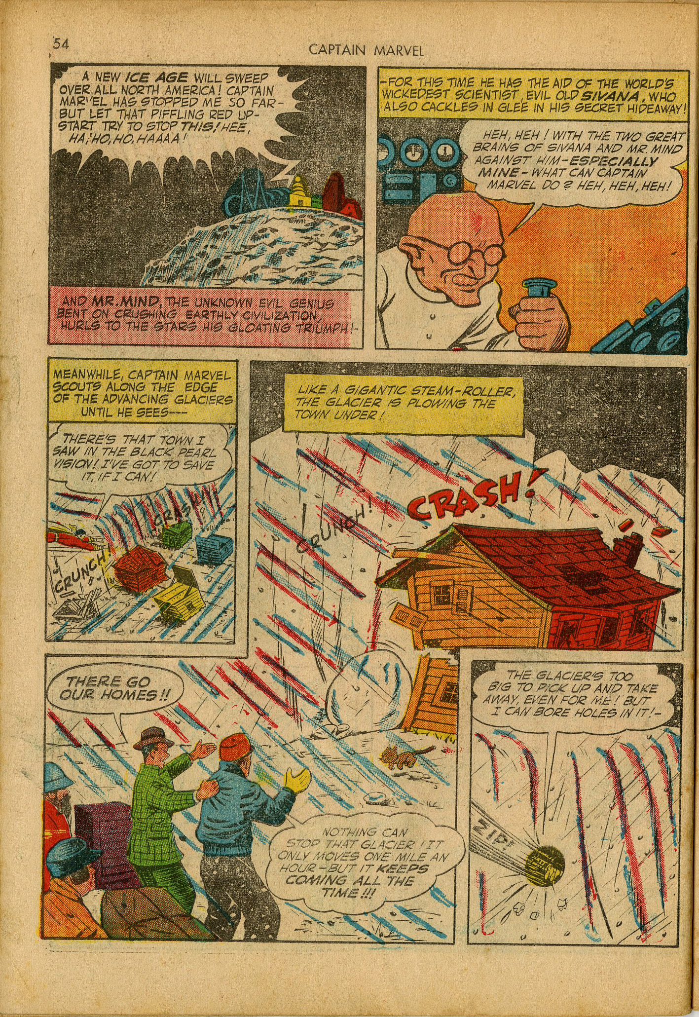 Read online Captain Marvel Adventures comic -  Issue #25 - 54