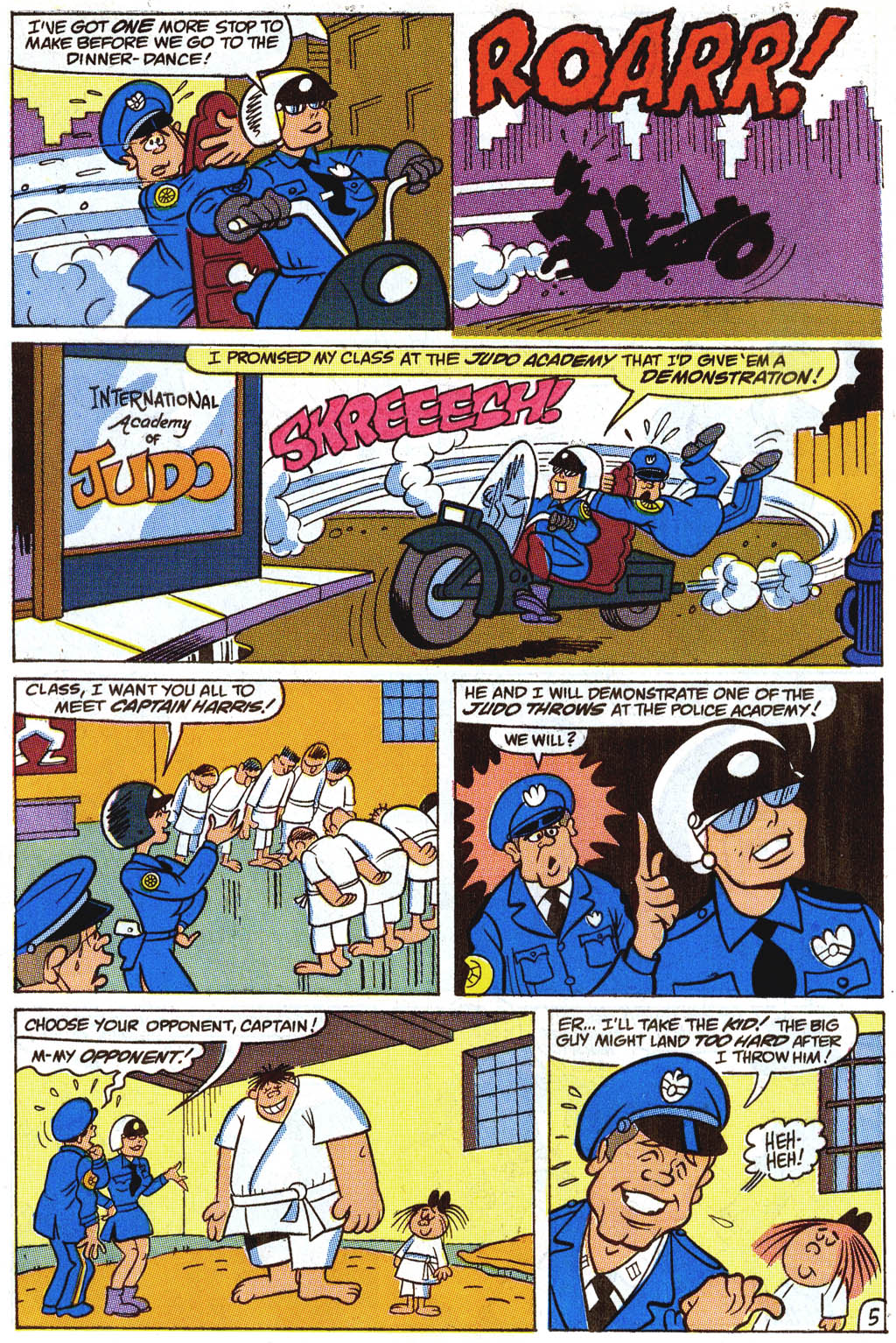Read online Police Academy comic -  Issue #5 - 22