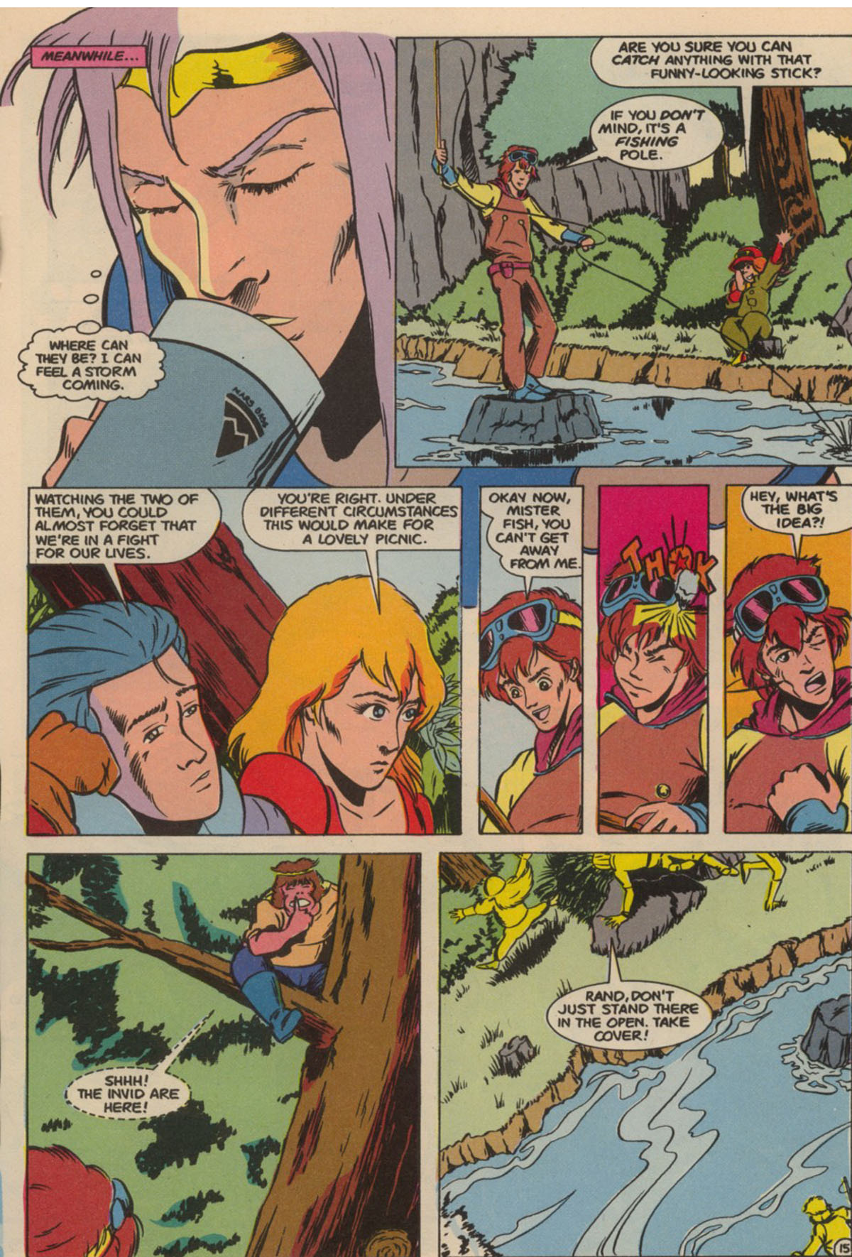 Read online Robotech The New Generation comic -  Issue #4 - 21