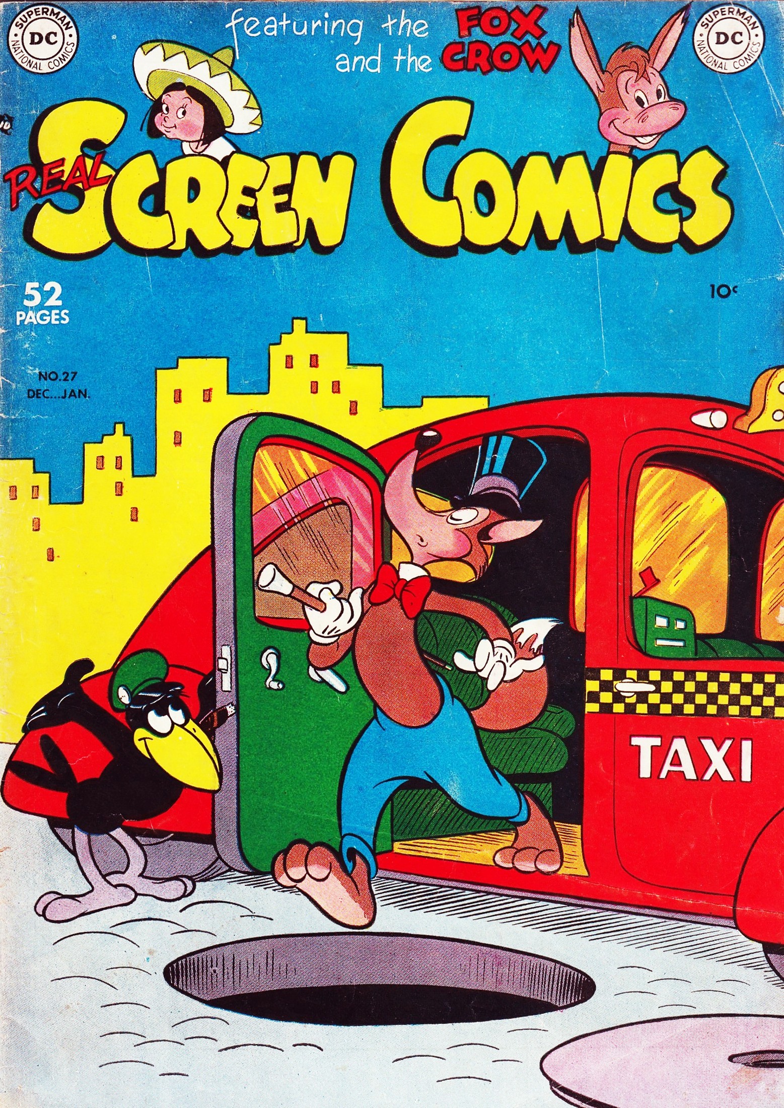 Read online Real Screen Comics comic -  Issue #27 - 1
