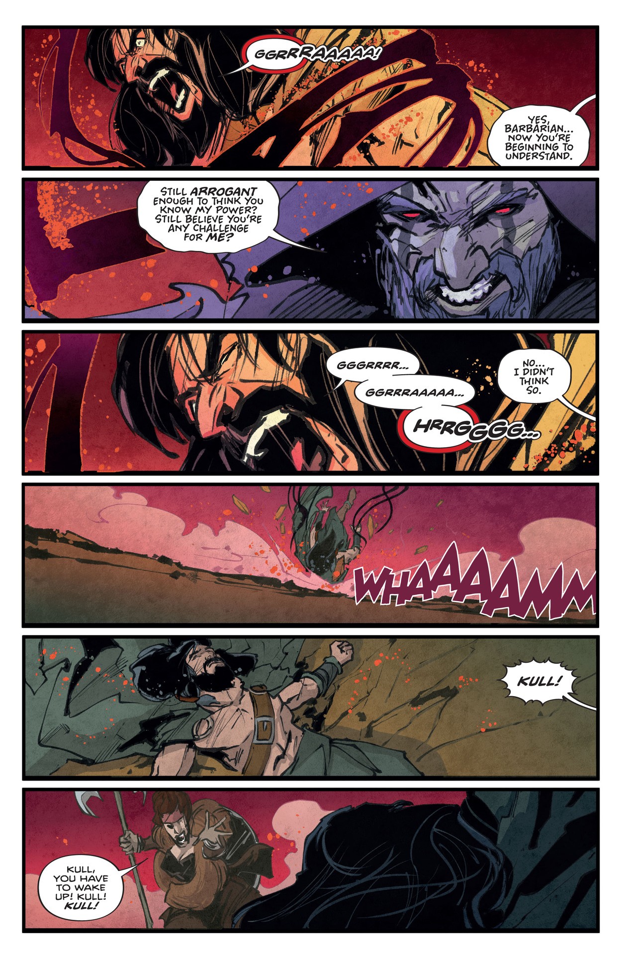 Read online The Mighty Barbarians comic -  Issue #6 - 12
