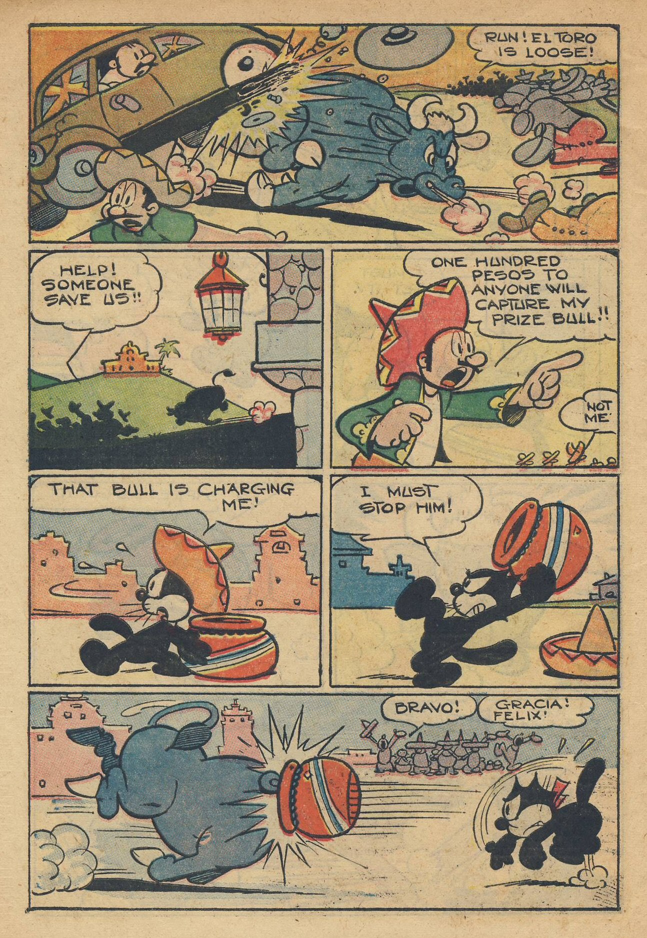 Read online Felix the Cat (1951) comic -  Issue #40 - 10