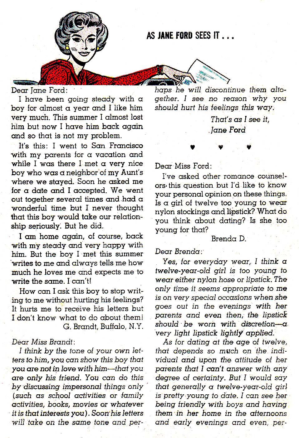 Read online Young Love (1963) comic -  Issue #39 - 25