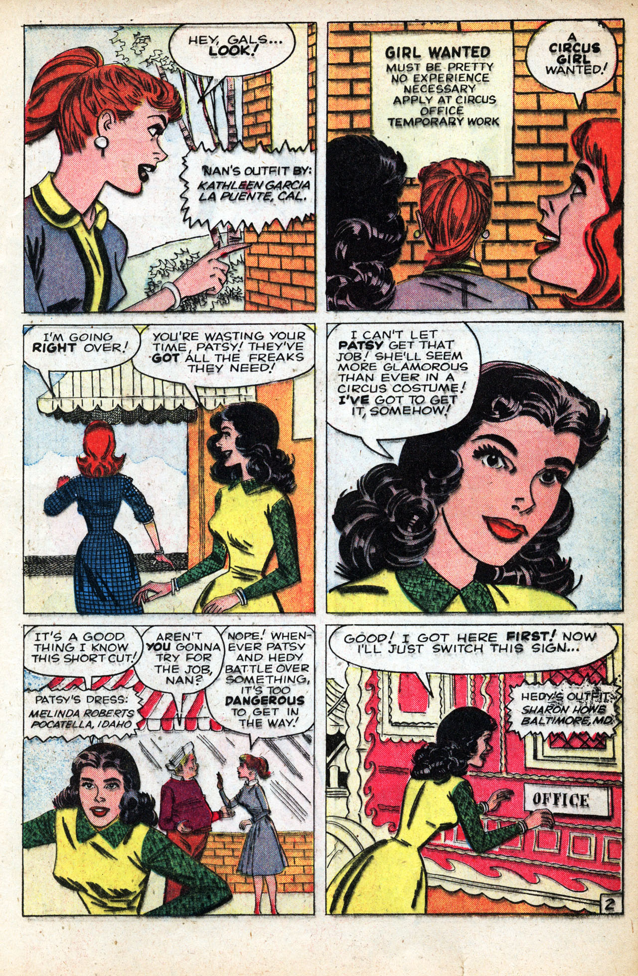 Read online Patsy and Hedy comic -  Issue #71 - 21