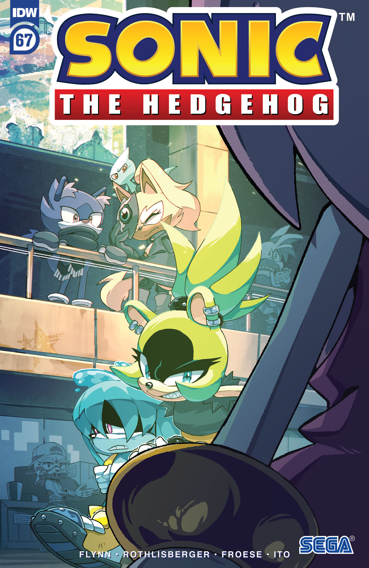 Read online Sonic the Hedgehog (2018) comic -  Issue #67 - 1