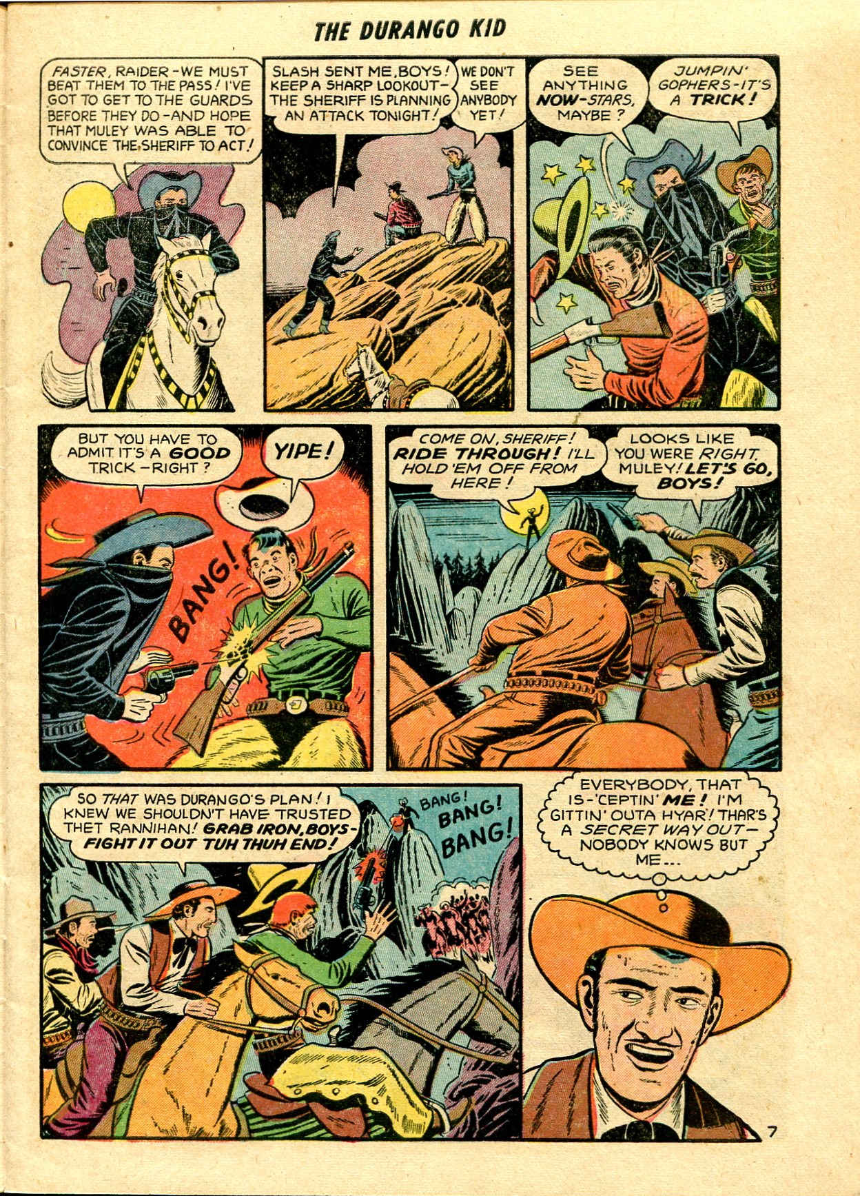 Read online Charles Starrett as The Durango Kid comic -  Issue #23 - 9