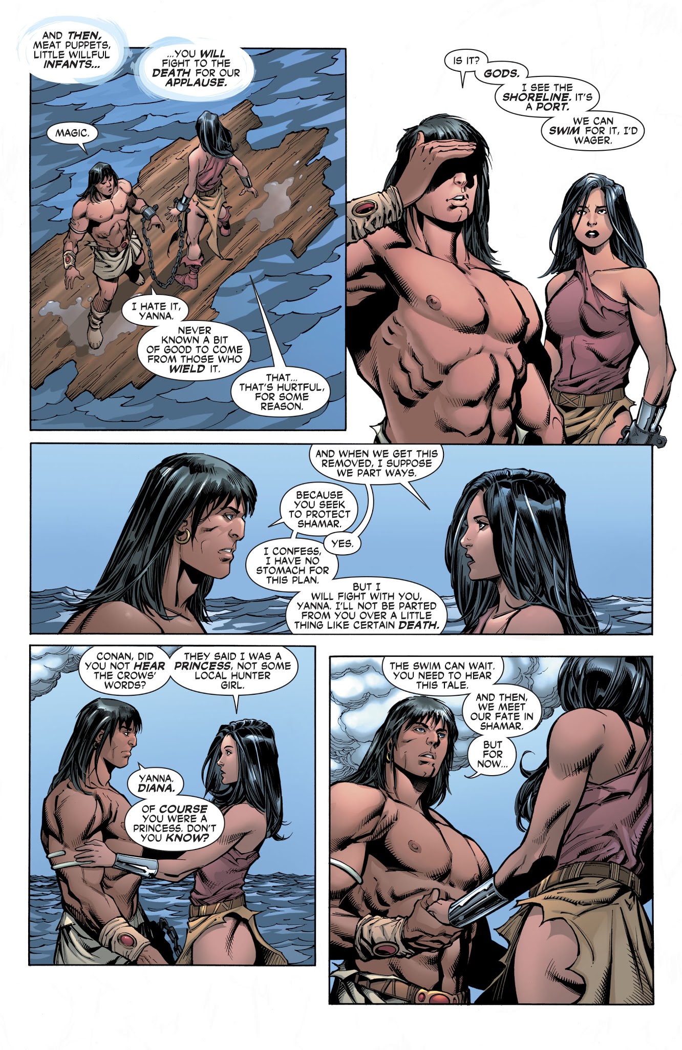 Read online Wonder Woman/Conan comic -  Issue #3 - 23