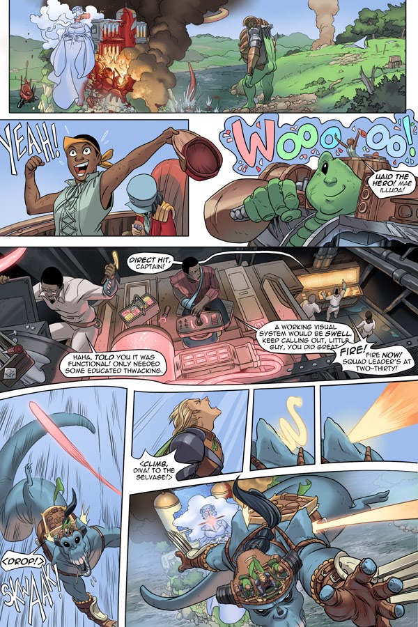Read online Unsounded comic -  Issue #16 - 51