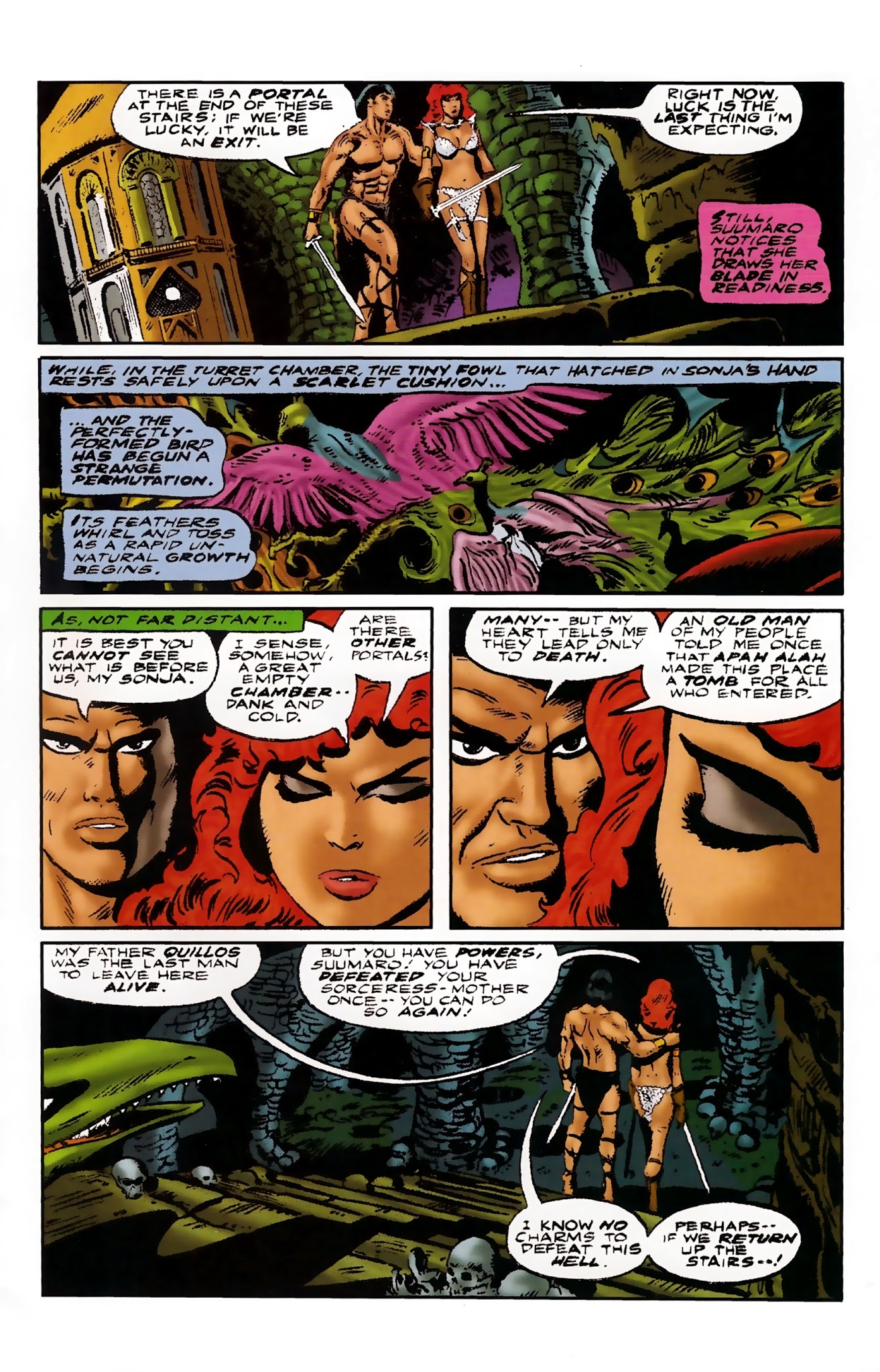 Read online The Adventures of Red Sonja comic -  Issue # TPB 3 - 55
