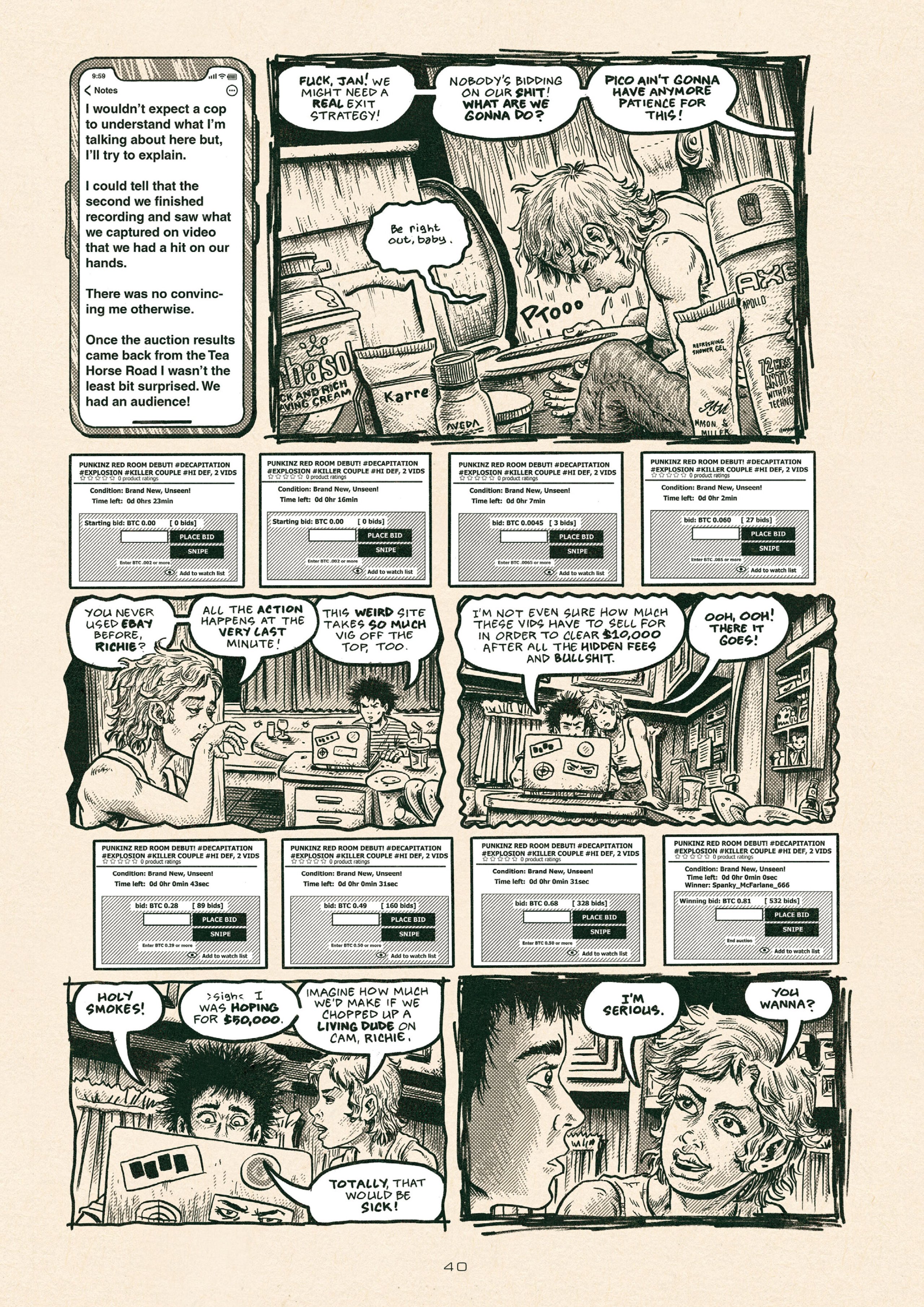 Read online Red Room: Trigger Warnings comic -  Issue # TPB - 50