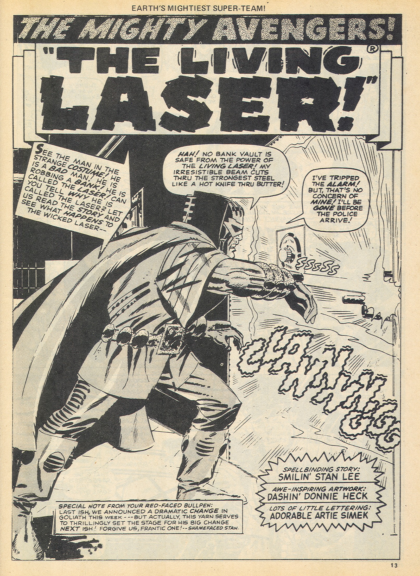 Read online The Avengers (1973) comic -  Issue #34 - 13