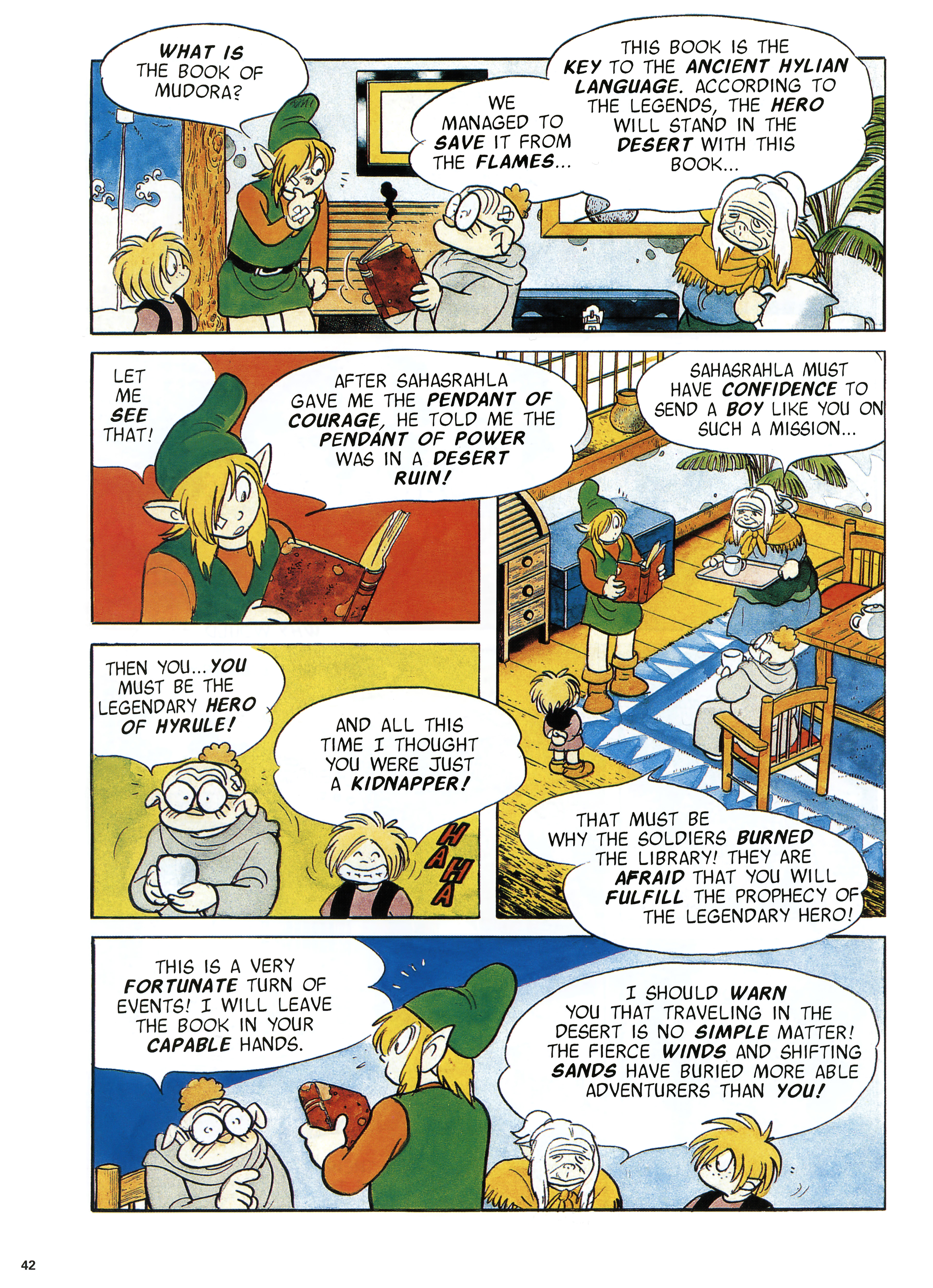 Read online The Legend of Zelda: A Link To the Past comic -  Issue # TPB (Part 1) - 39