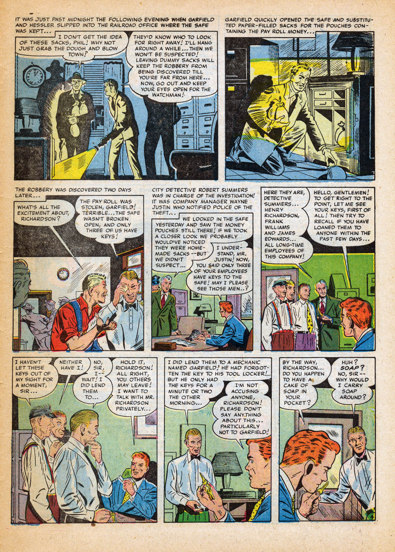 Read online Justice (1947) comic -  Issue #29 - 31