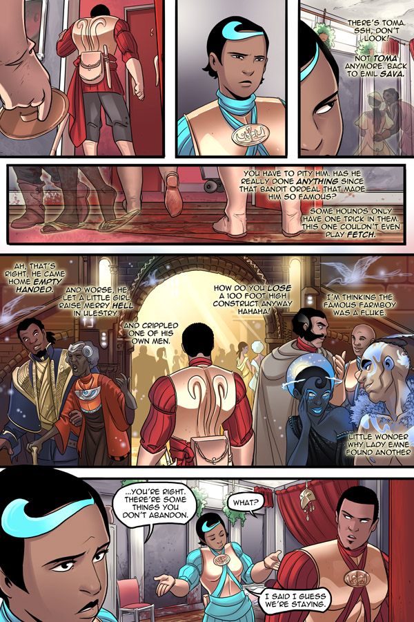 Read online Unsounded comic -  Issue #8 - 17