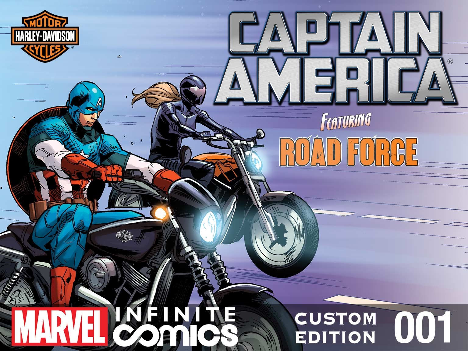 Read online Captain America Featuring Road Force comic -  Issue # Full - 1