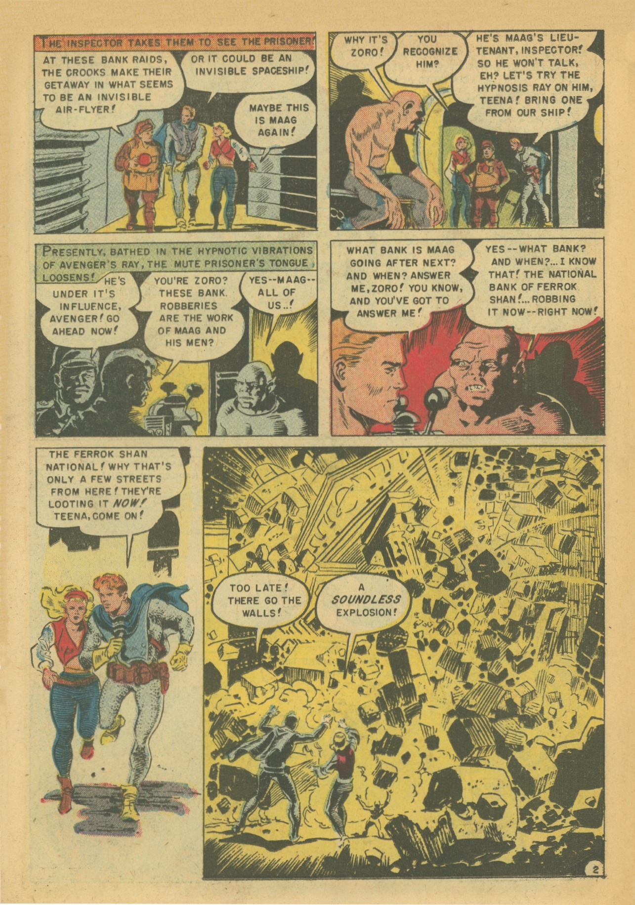 Read online Space Detective comic -  Issue #1 - 19